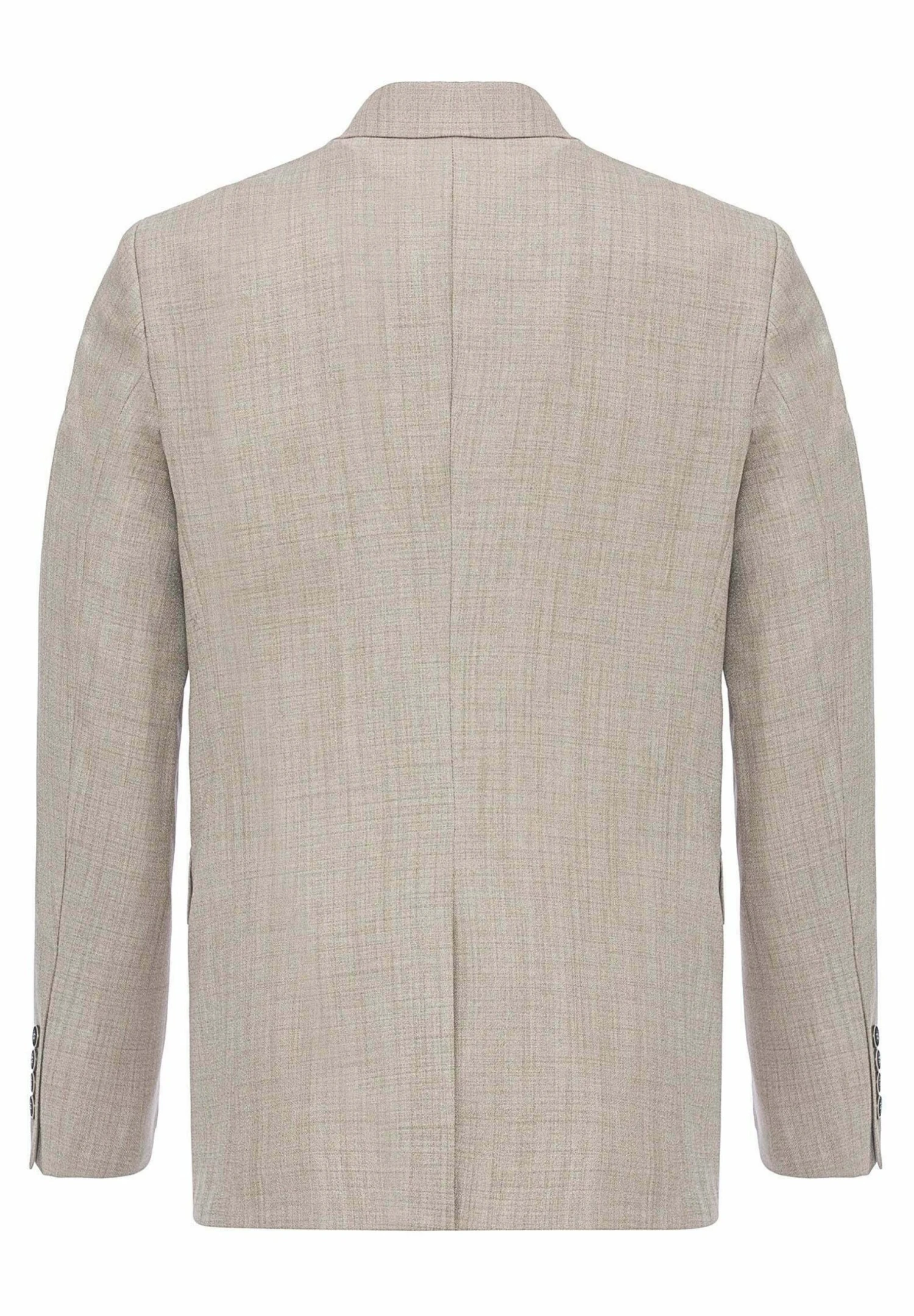 Slim Fit - Blazer - Ecru 2 Slim Fit - Blazer - Ecru - Afbeelding 2