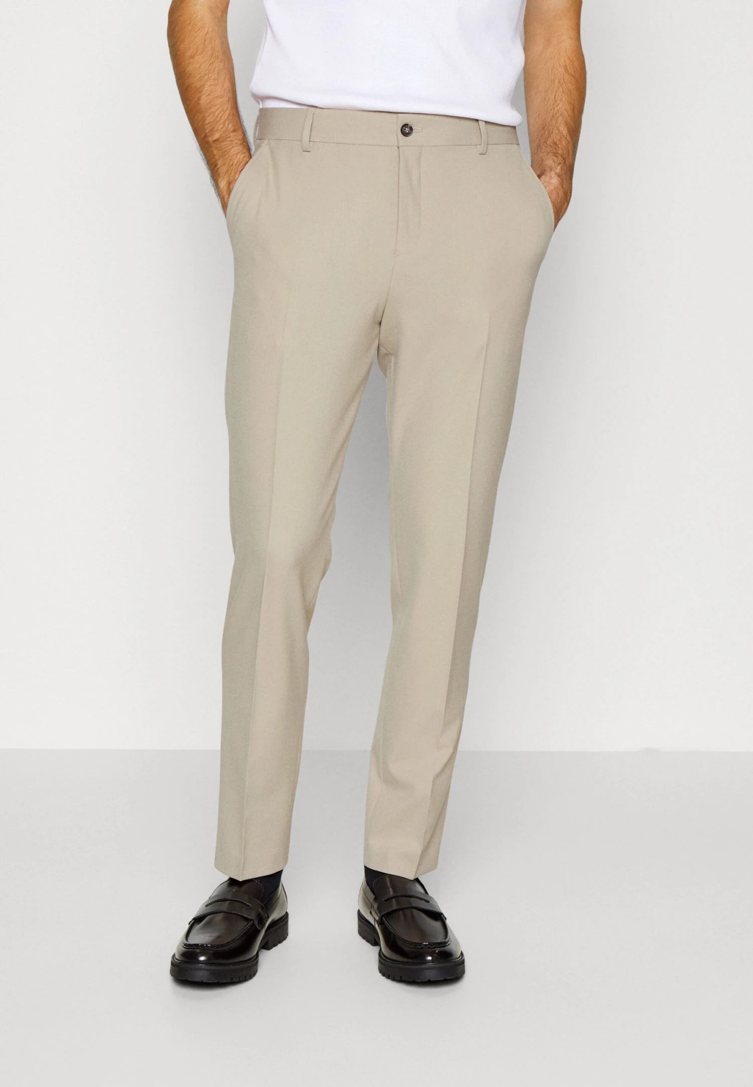 Selected Homme Slhslim Single Breasted - Kostuum - Beige 5 Selected Homme Slhslim Single Breasted - Kostuum - Beige - Afbeelding 5