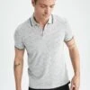 DeFacto Poloshirt - Grey 8 DeFacto Poloshirt - Grey -Next Verkoopwinkel b9177f343c0542548bcb7df2096f0957
