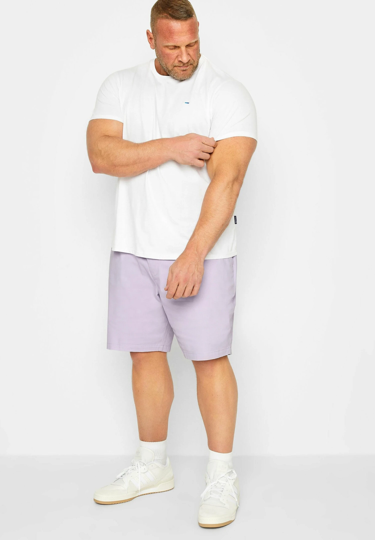 Stretch - Shorts - Lilac 2 Stretch - Shorts - Lilac - Afbeelding 2