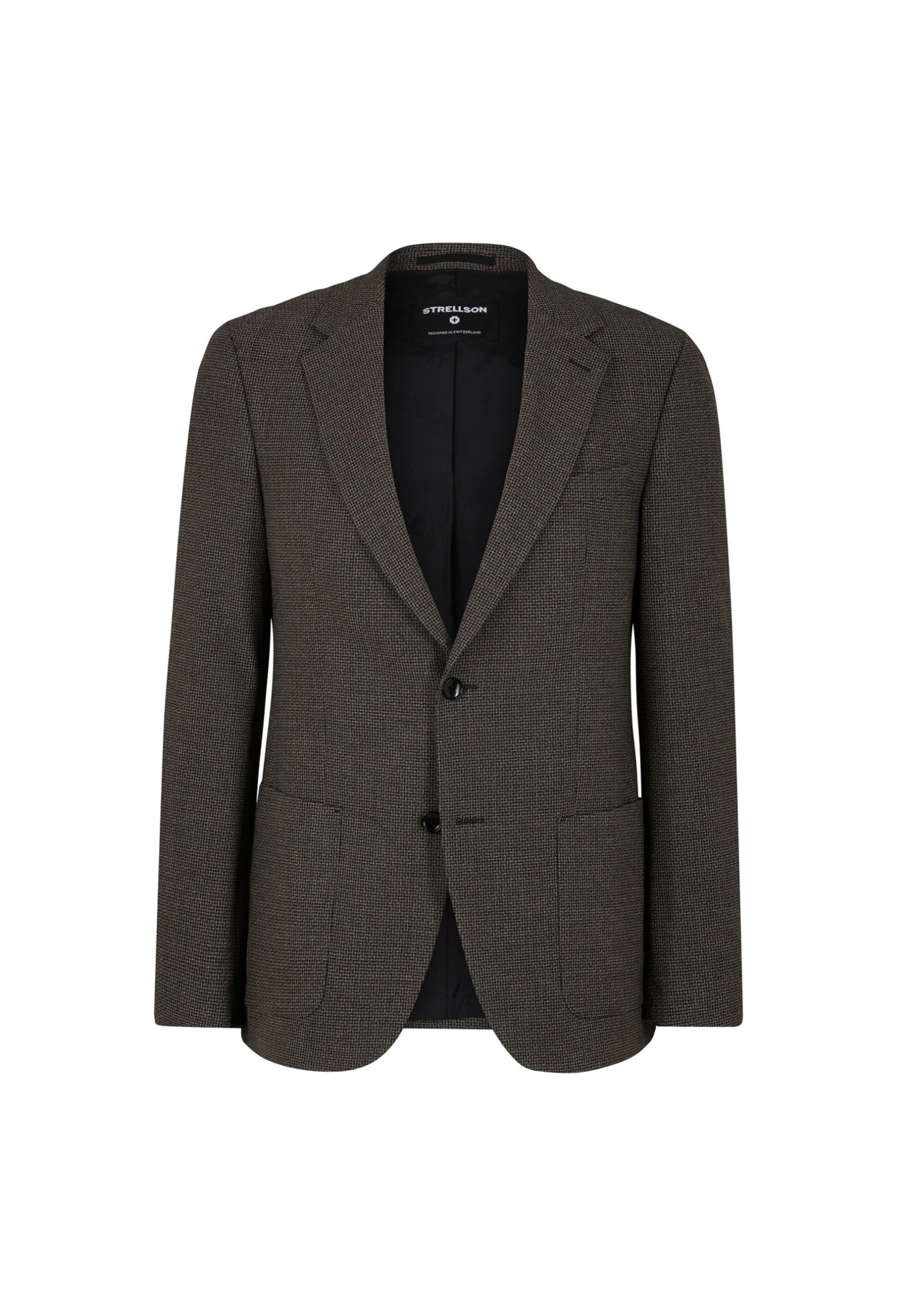 Strellson Sakko Arndt - Blazer - Dunkelbraun Schwarz Gemustert 8 Strellson Sakko Arndt - Blazer - Dunkelbraun Schwarz Gemustert - Afbeelding 8