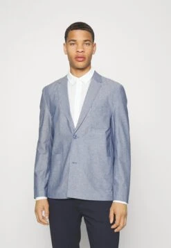 BRAVE SOUL Cambridge - Blazer - Light Blue Chambray