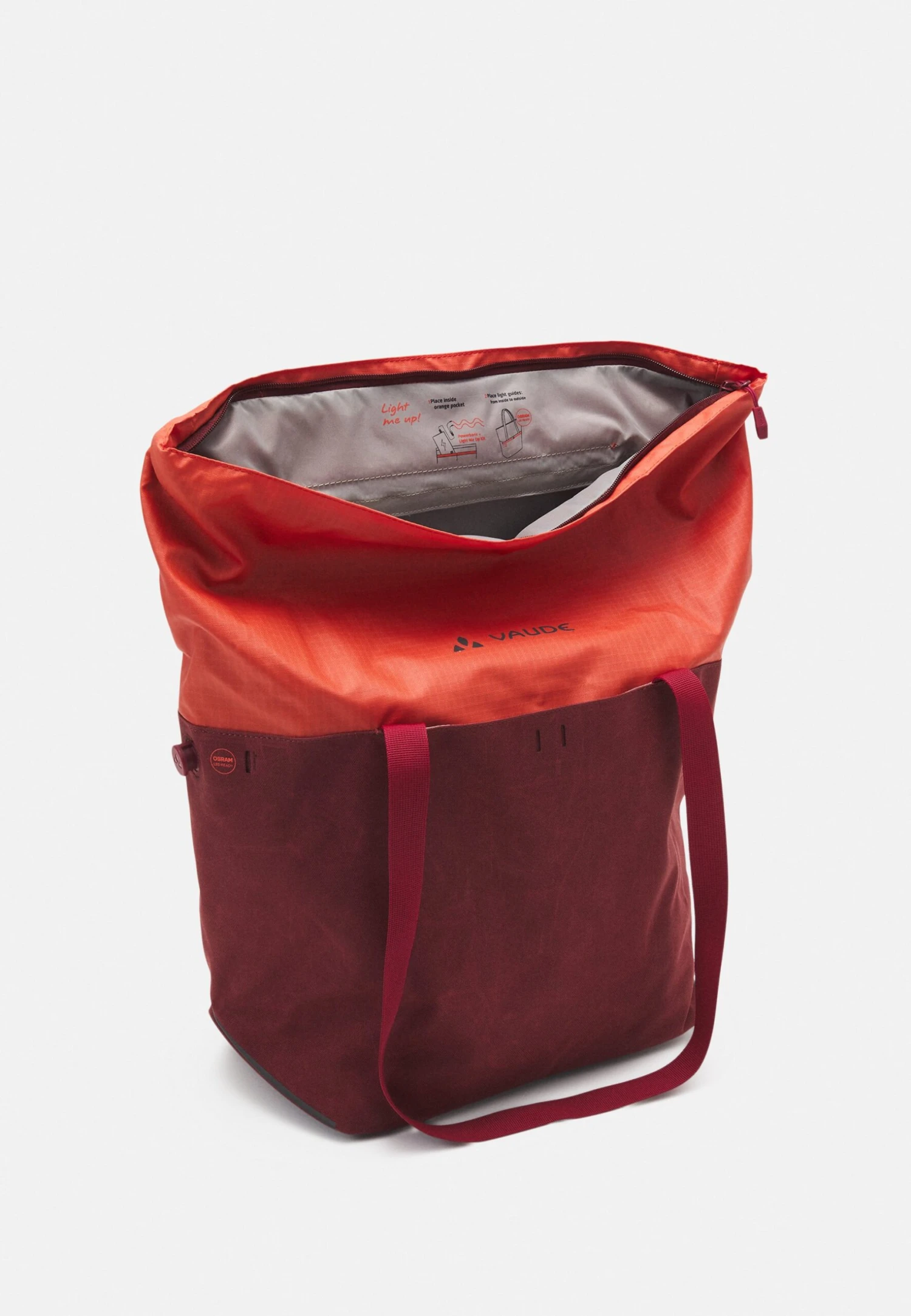 VAUDE City Shop Bike Unisex - Schoudertas - Hotchili 3 VAUDE City Shop Bike Unisex - Schoudertas - Hotchili - Afbeelding 3