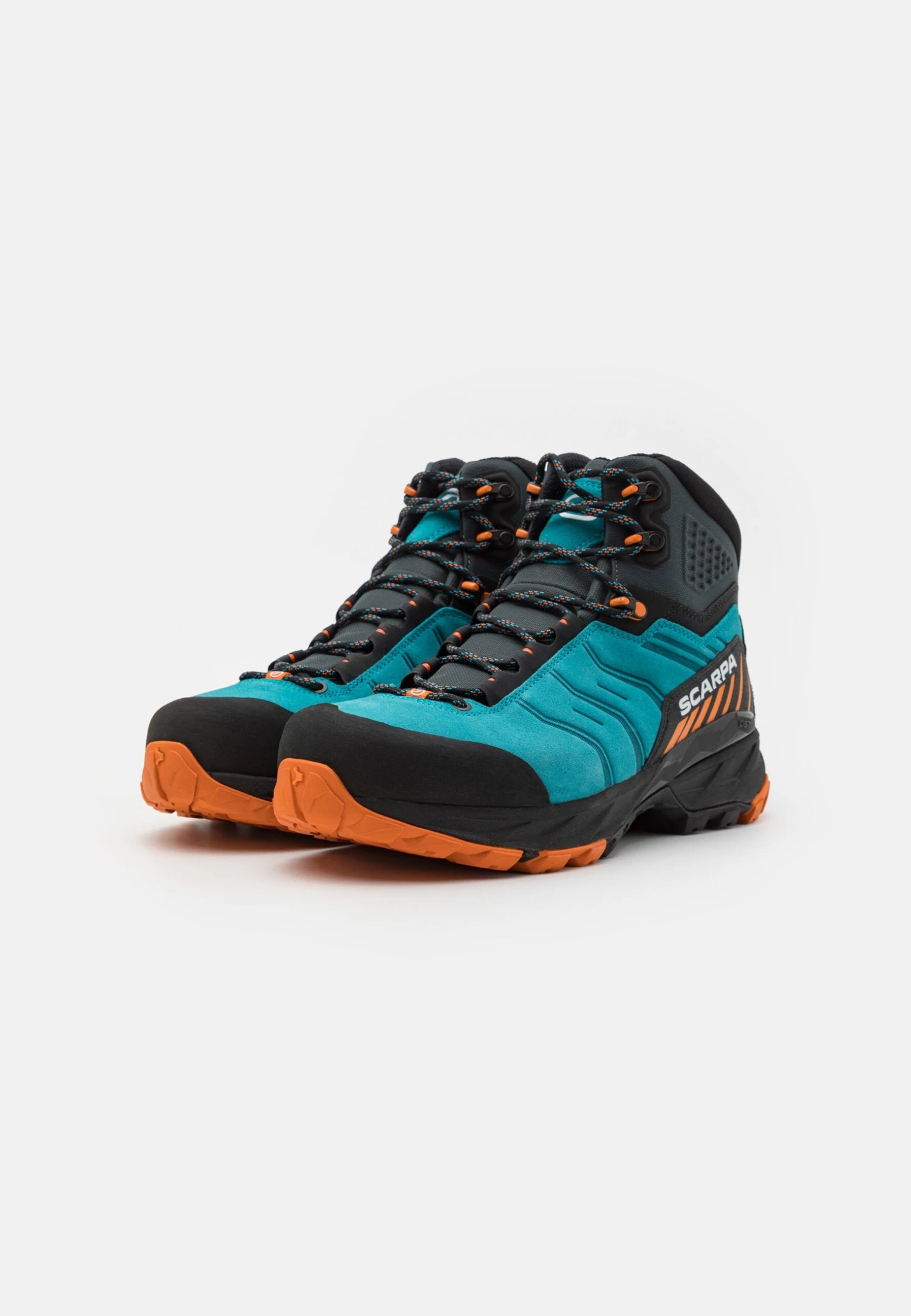 Scarpa Rush Trk Gtx - Outdoorschoenen - Pagoda Blue/Mango 2 Scarpa Rush Trk Gtx - Outdoorschoenen - Pagoda Blue/Mango - Afbeelding 2