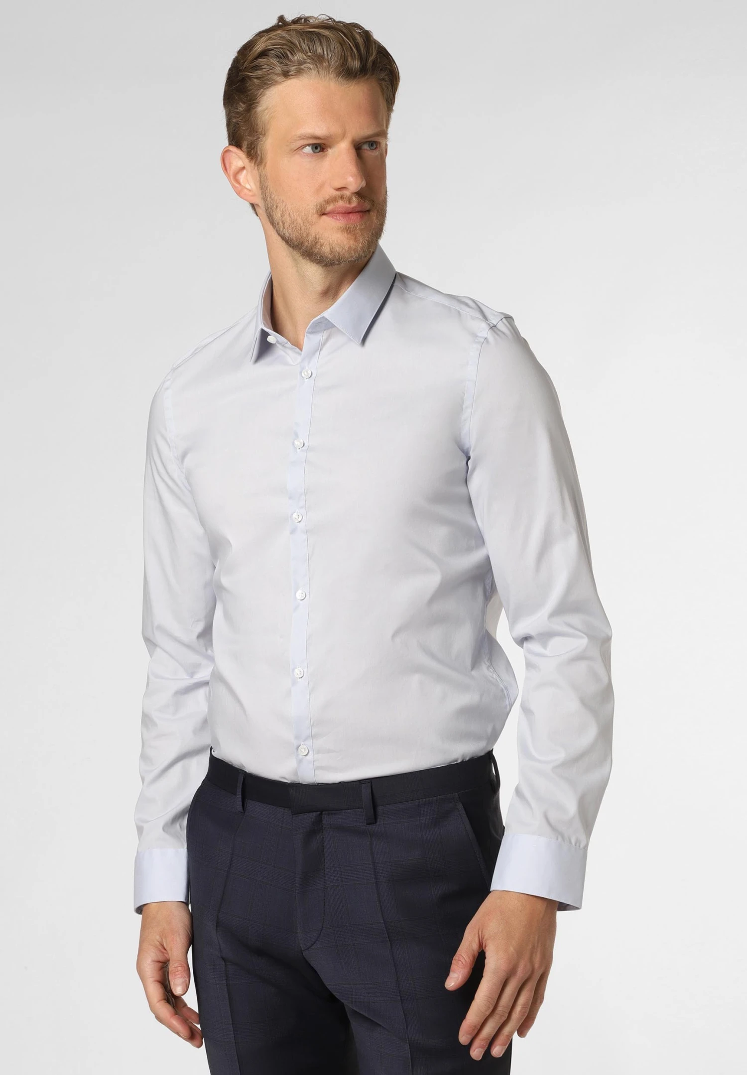 Zakelijk Overhemd - Hellblau 1 Zakelijk Overhemd - Hellblau