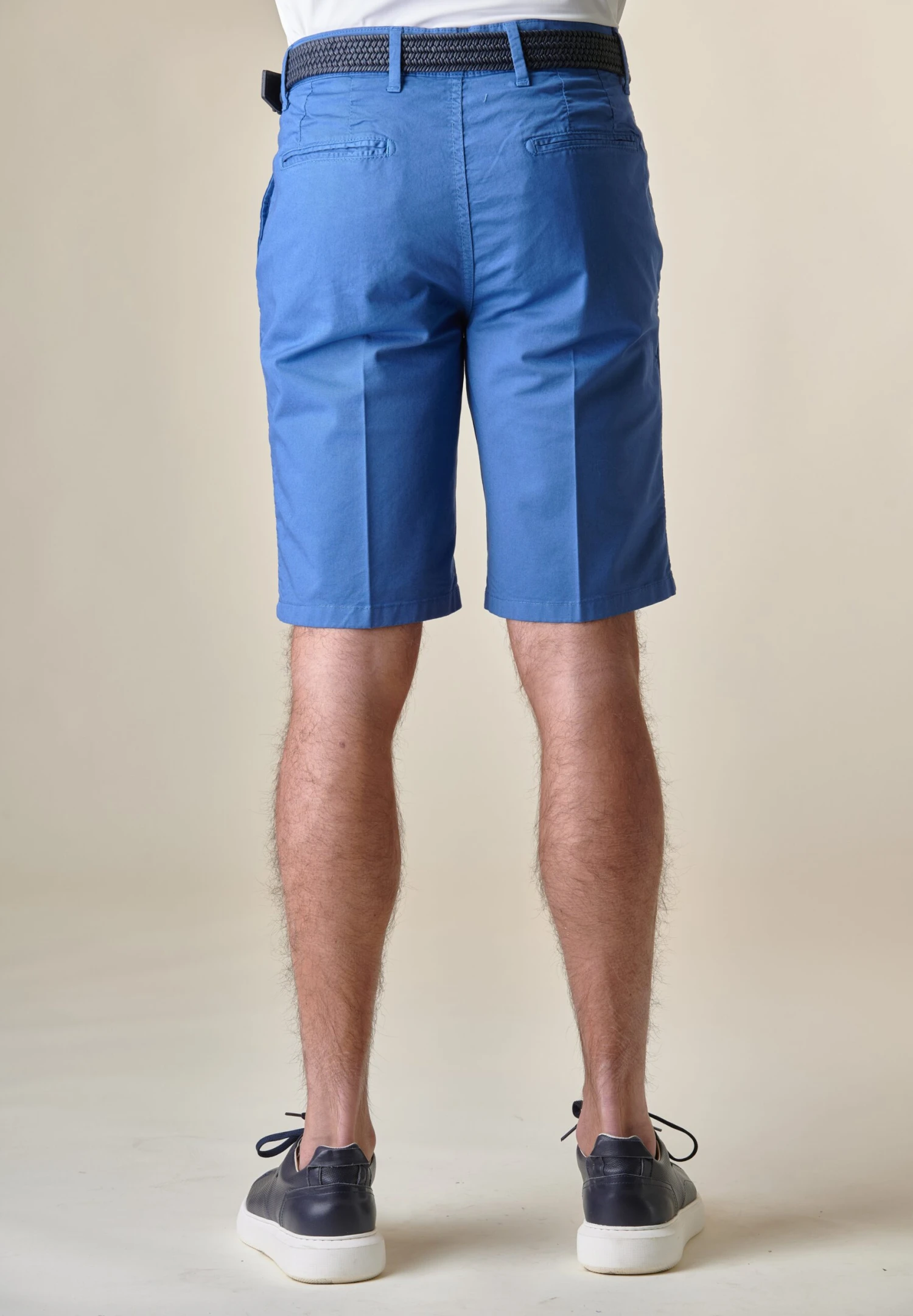 Royal Stretch Gabardine Bermuda - Shorts - Navy 2 Royal Stretch Gabardine Bermuda - Shorts - Navy - Afbeelding 2