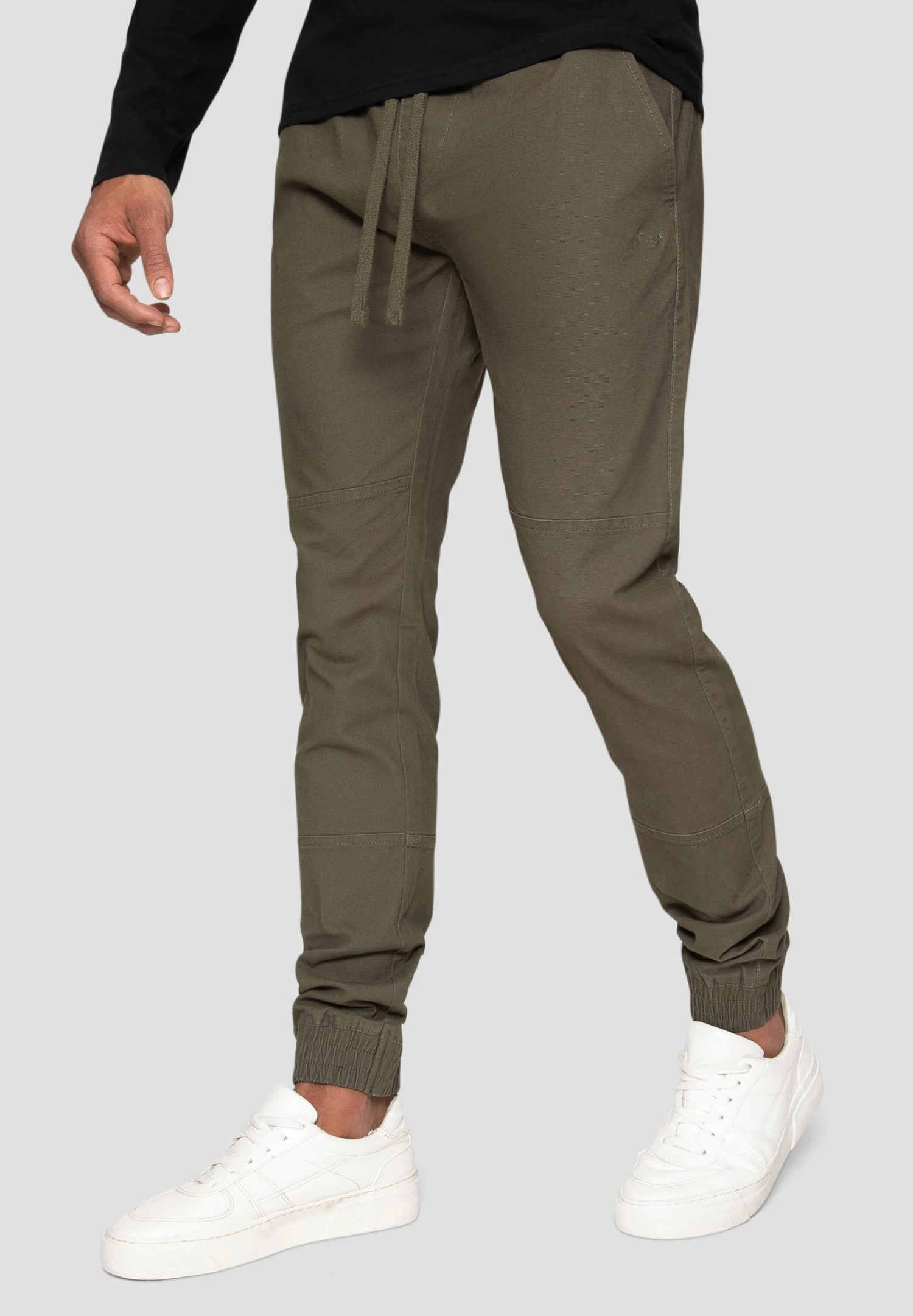 Threadbare Croft - Trainingsbroek - Khaki 1 Threadbare Croft - Trainingsbroek - Khaki
