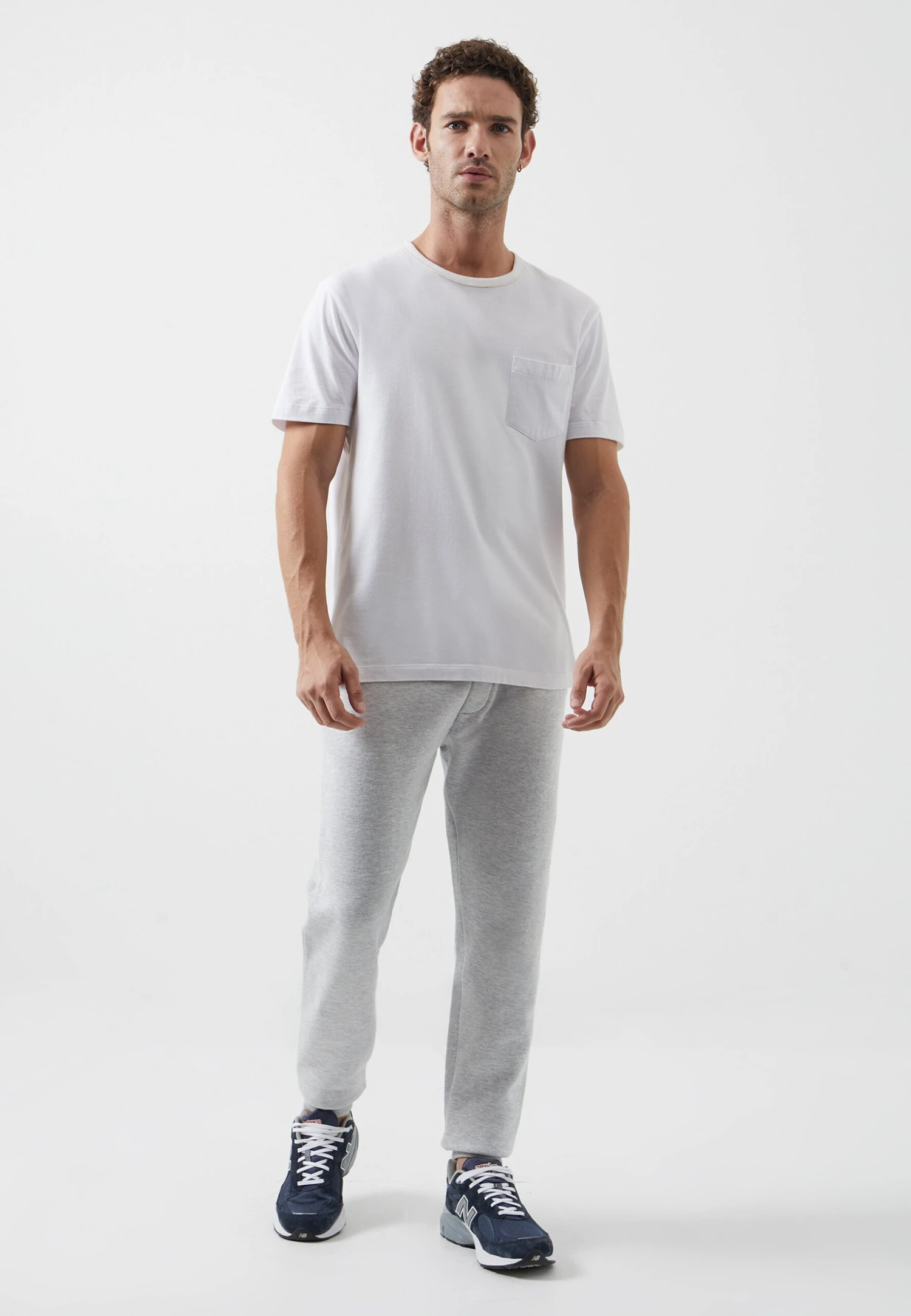 French Connection Trainingsbroek - Lgt Grey Marl 2 French Connection Trainingsbroek - Lgt Grey Marl - Afbeelding 2