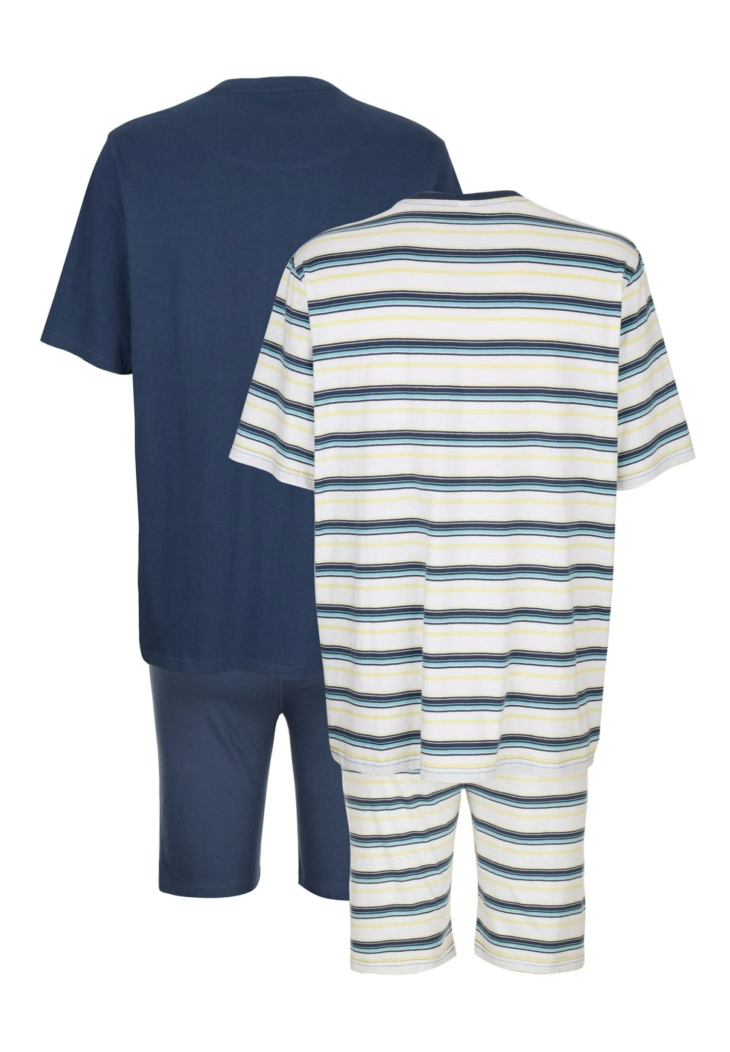 2Er-Pack - Pyjama - MarineblauGelb 2 2Er-Pack - Pyjama - MarineblauGelb - Afbeelding 2