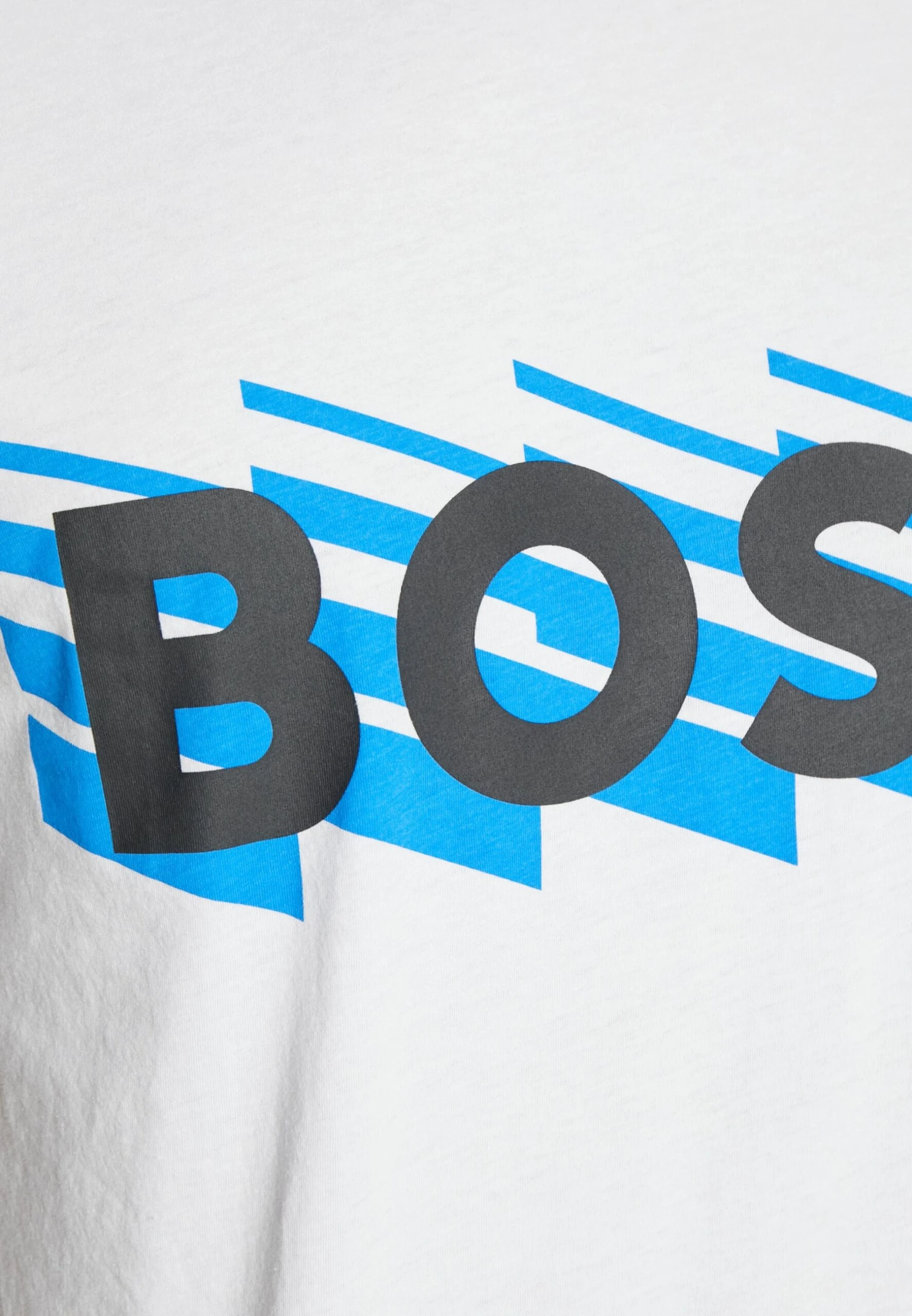 Boss T-Shirt Print - Off-White 8 Boss T-Shirt Print - Off-White - Afbeelding 8