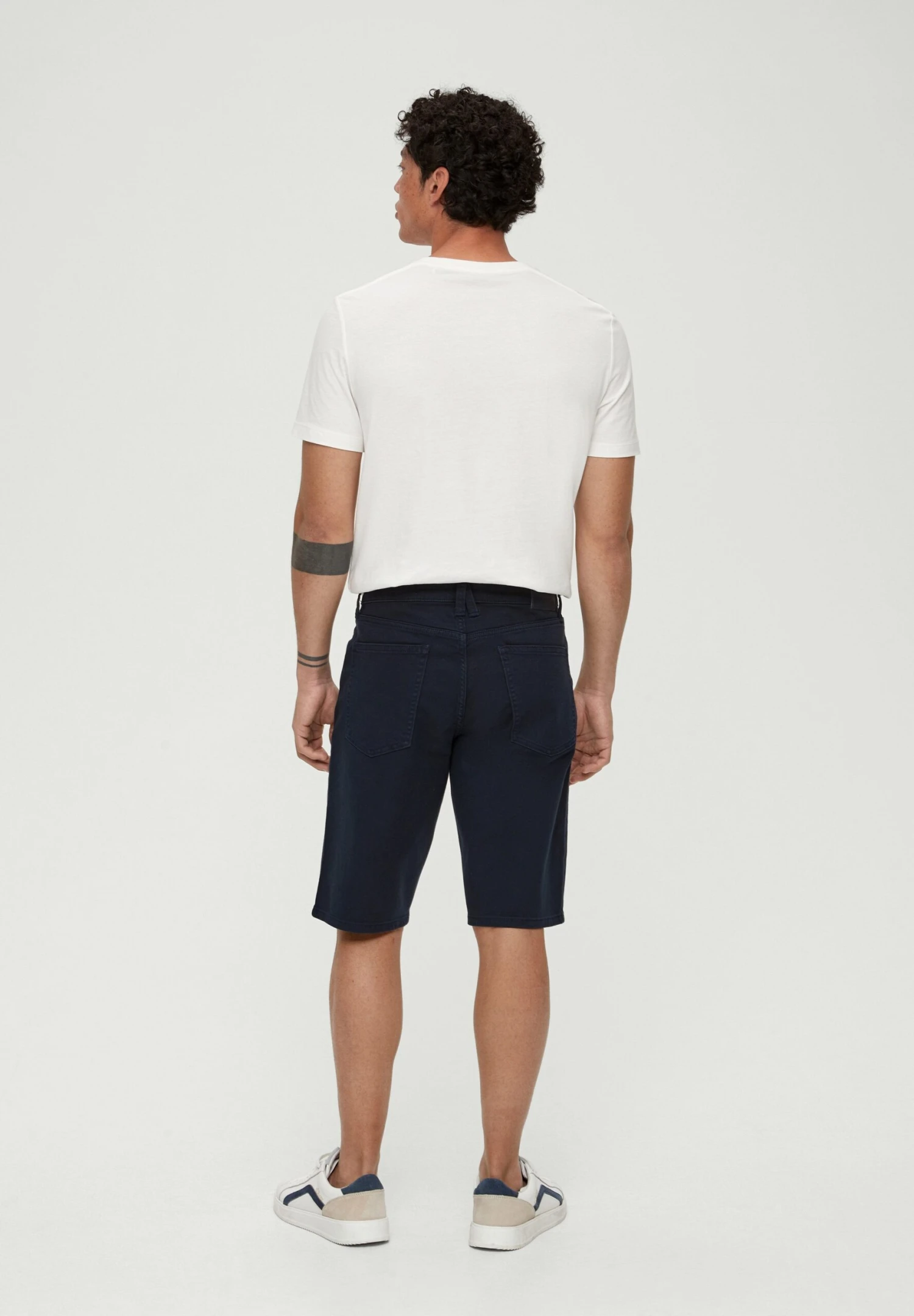 S.Oliver Stretch - Jeansshort - Navy 3 S.Oliver Stretch - Jeansshort - Navy - Afbeelding 3