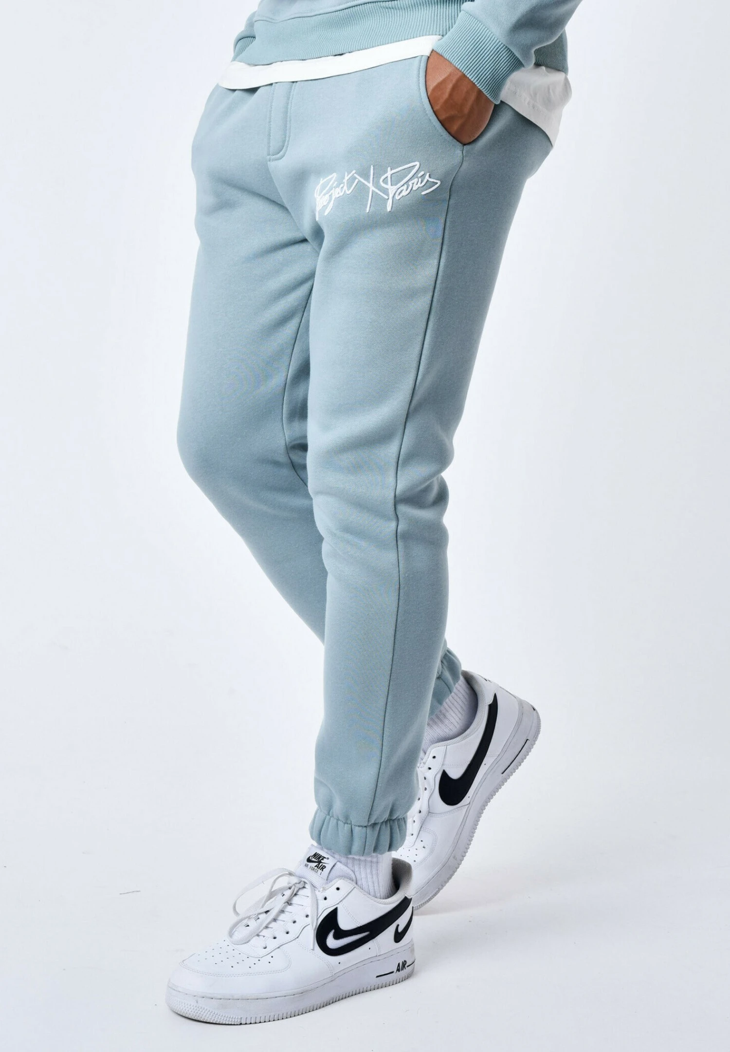 Basic Full Logo - Trainingsbroek - Bleu Vert 5 Basic Full Logo - Trainingsbroek - Bleu Vert - Afbeelding 5