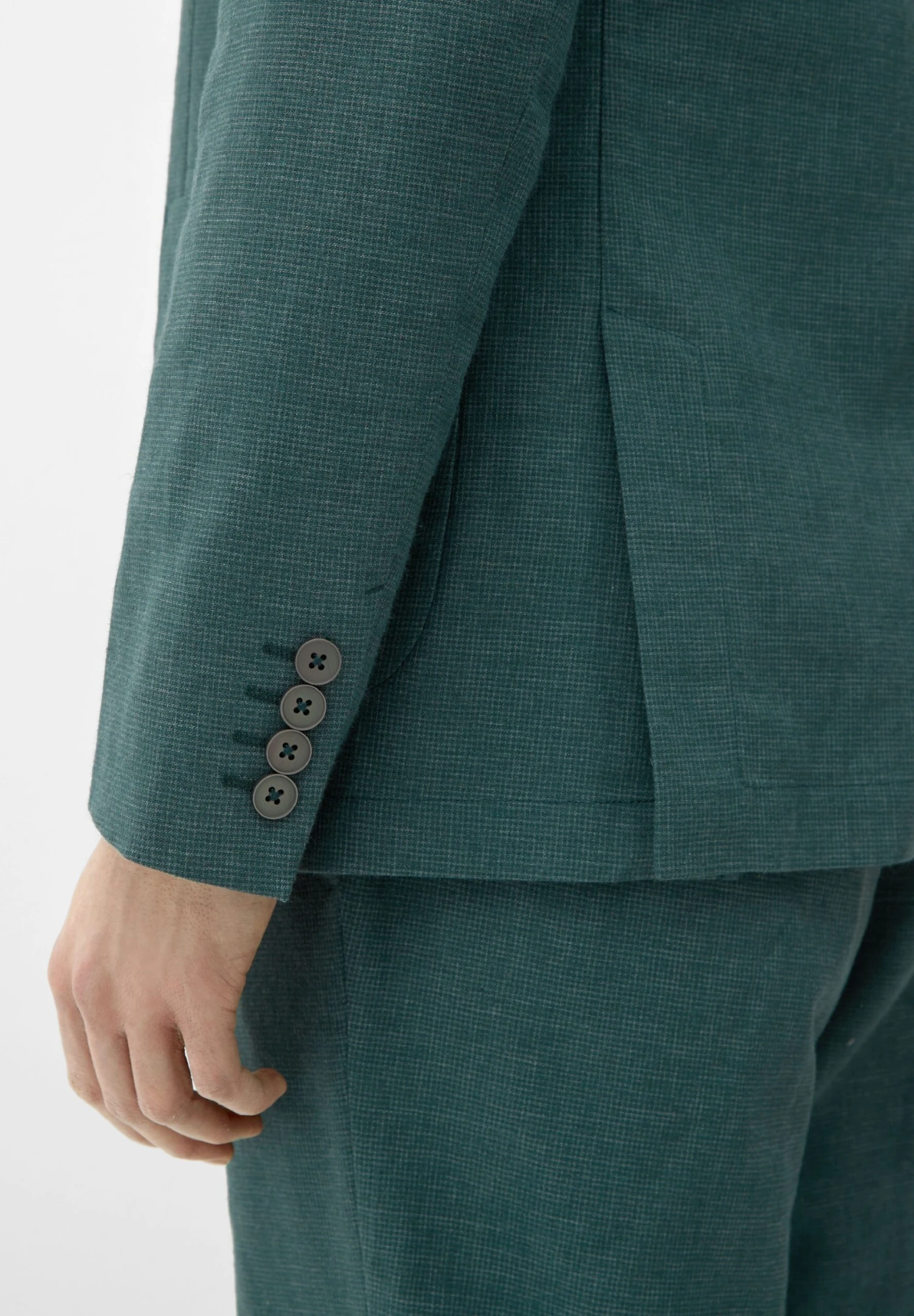 S.Oliver Aus - Blazer - Tannengrün 4 S.Oliver Aus - Blazer - Tannengrün - Afbeelding 4