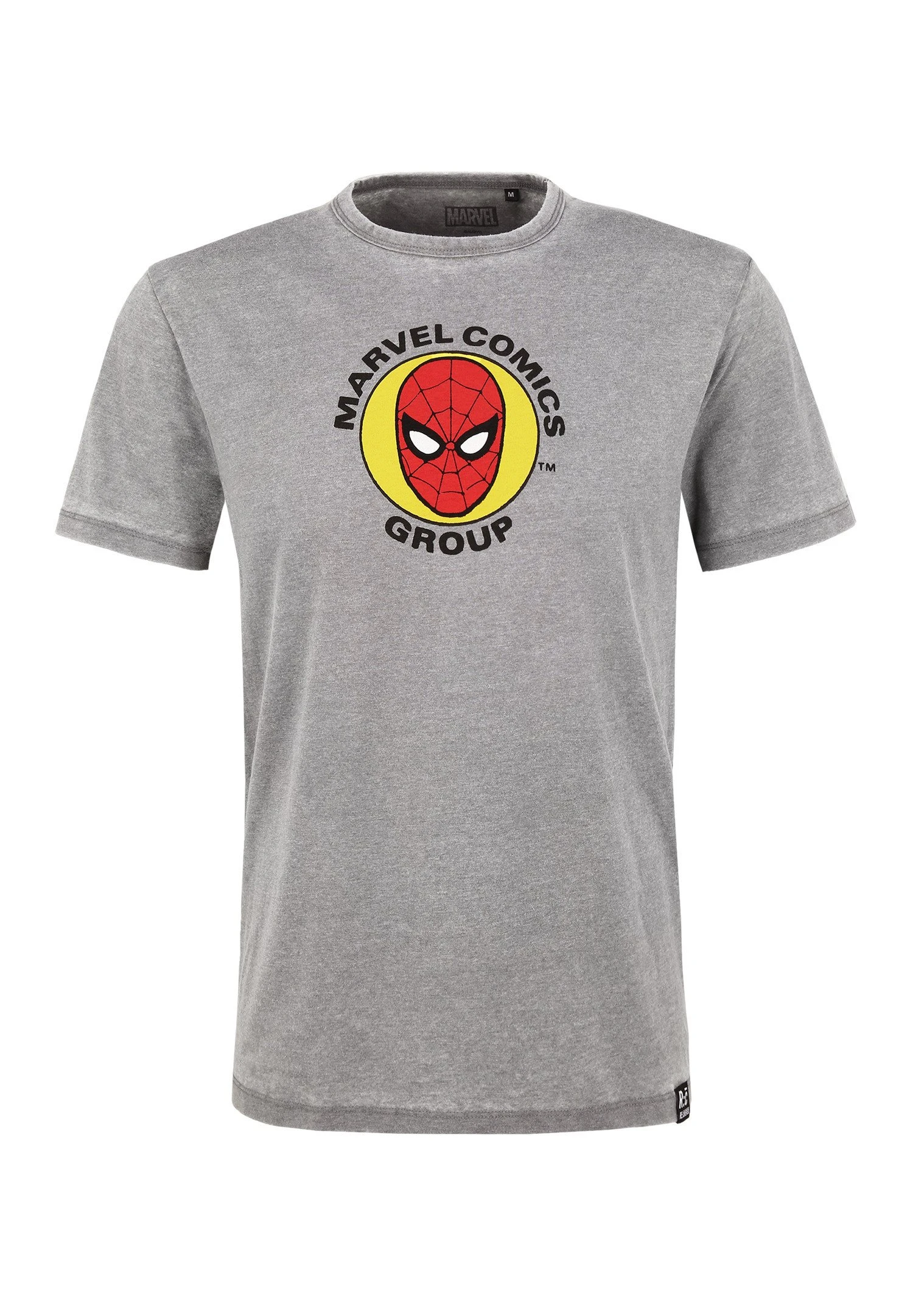 Marvel Spider-Man Re:Covered Circle- T-Shirt Print - Light Grey 2 Marvel Spider-Man Re:Covered Circle- T-Shirt Print - Light Grey - Afbeelding 2