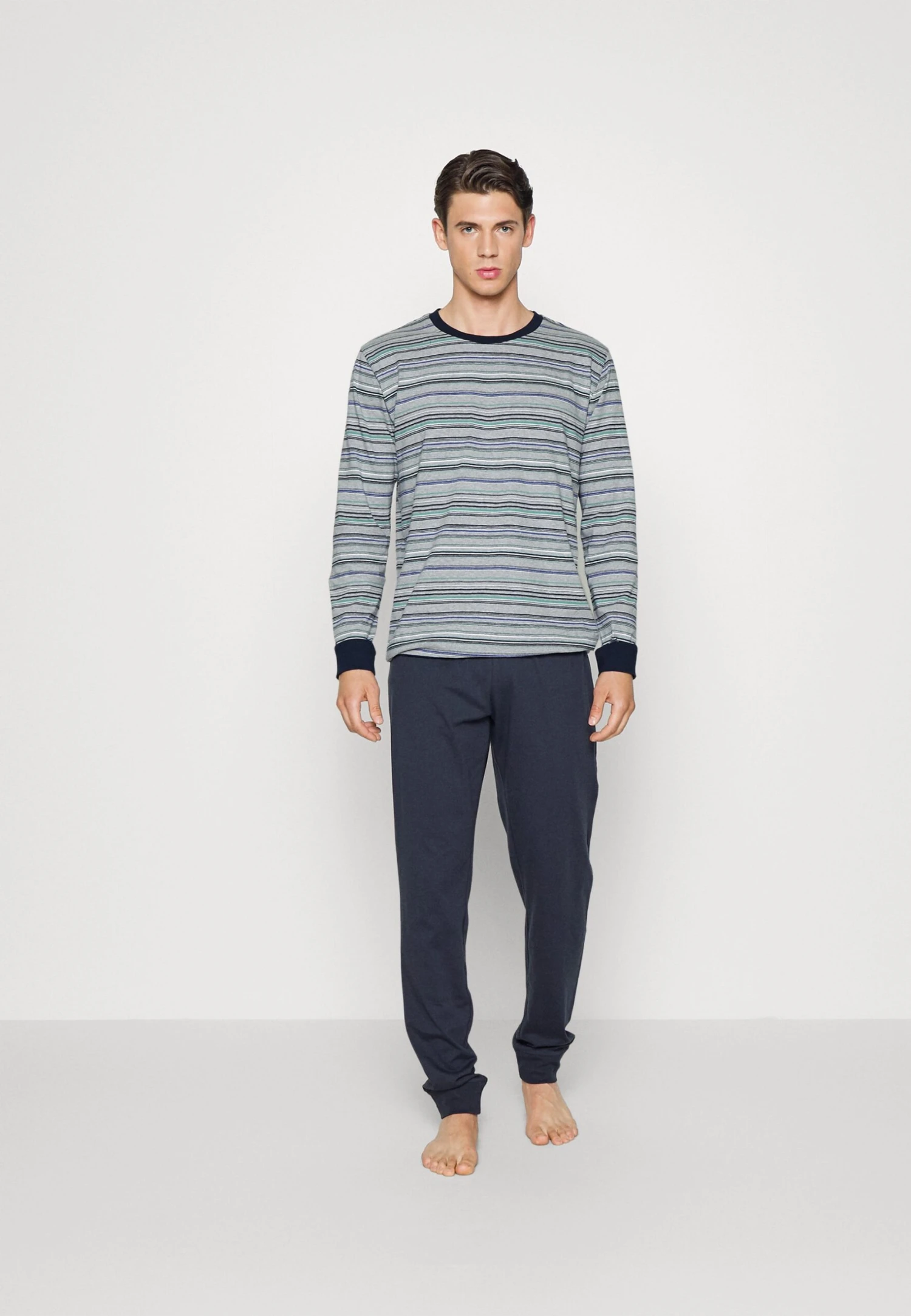 Schiesser Pyjama - Grey 3 Schiesser Pyjama - Grey - Afbeelding 3