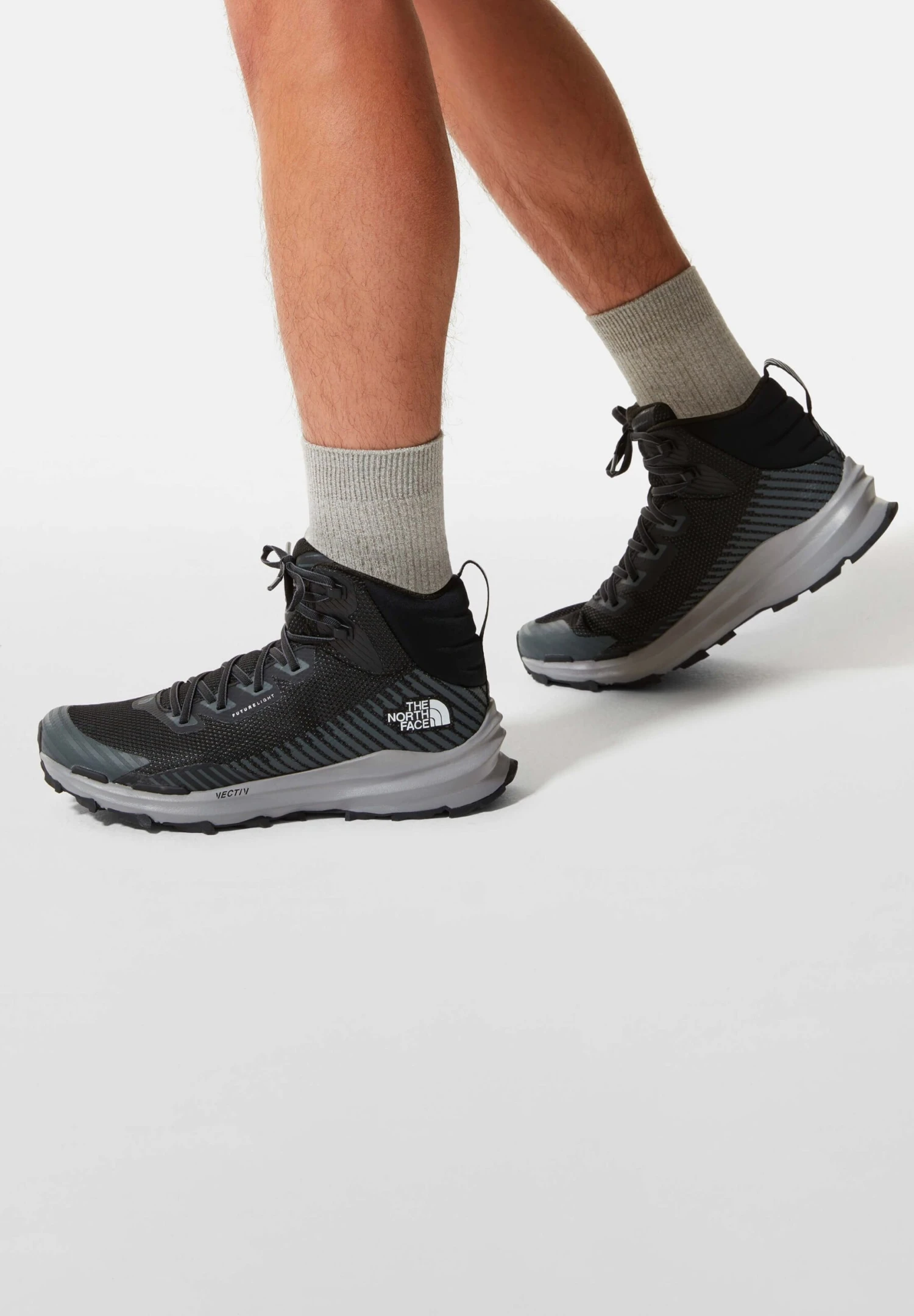 The North Face M Vectiv Fastpack Mid Futurelight Waterproof - Outdoorschoenen - Tnf Black Vanadis Grey 1 The North Face M Vectiv Fastpack Mid Futurelight Waterproof - Outdoorschoenen - Tnf Black Vanadis Grey