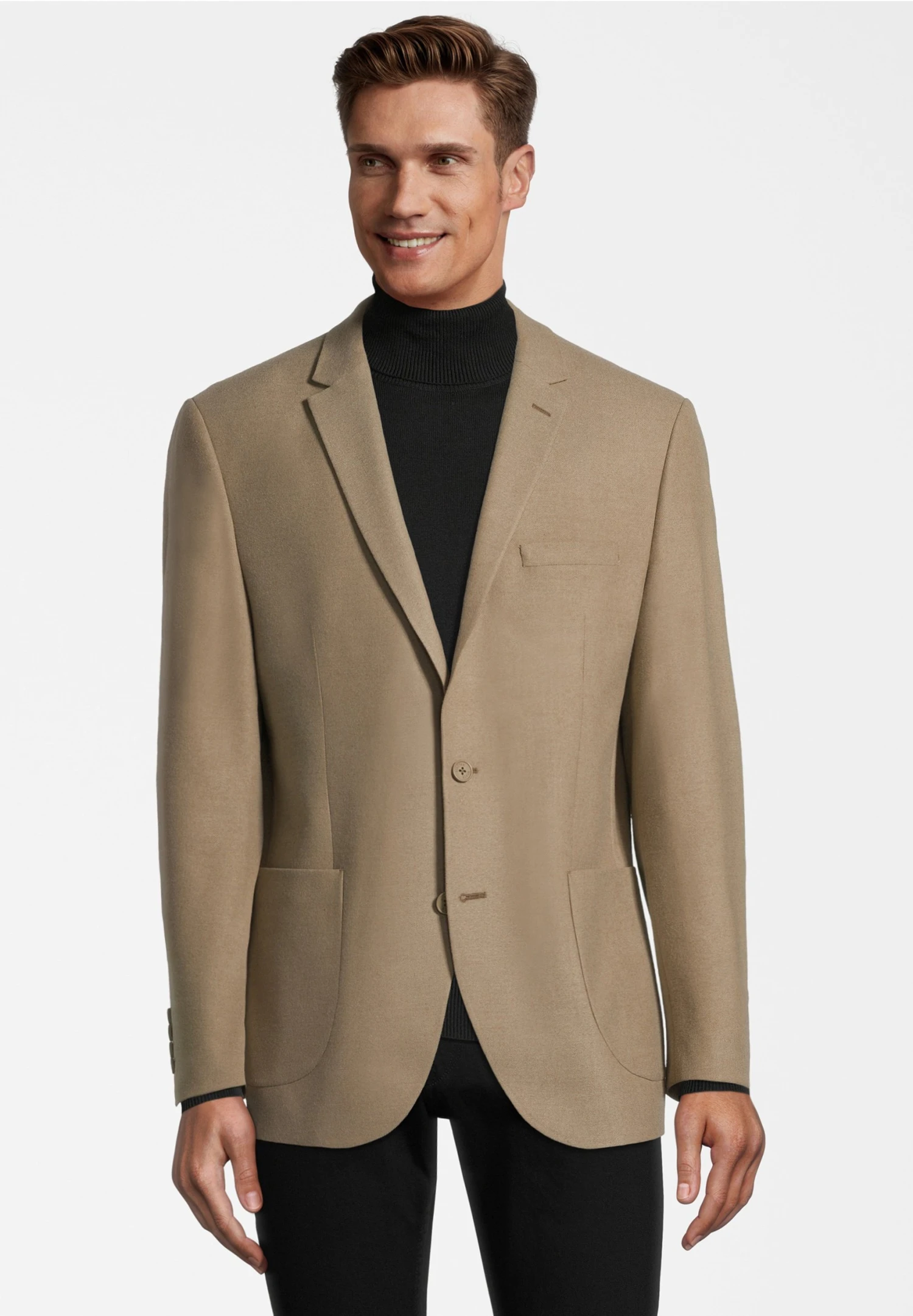 Aufgesetzte Taschen - Colbert - Beige 1 Aufgesetzte Taschen - Colbert - Beige