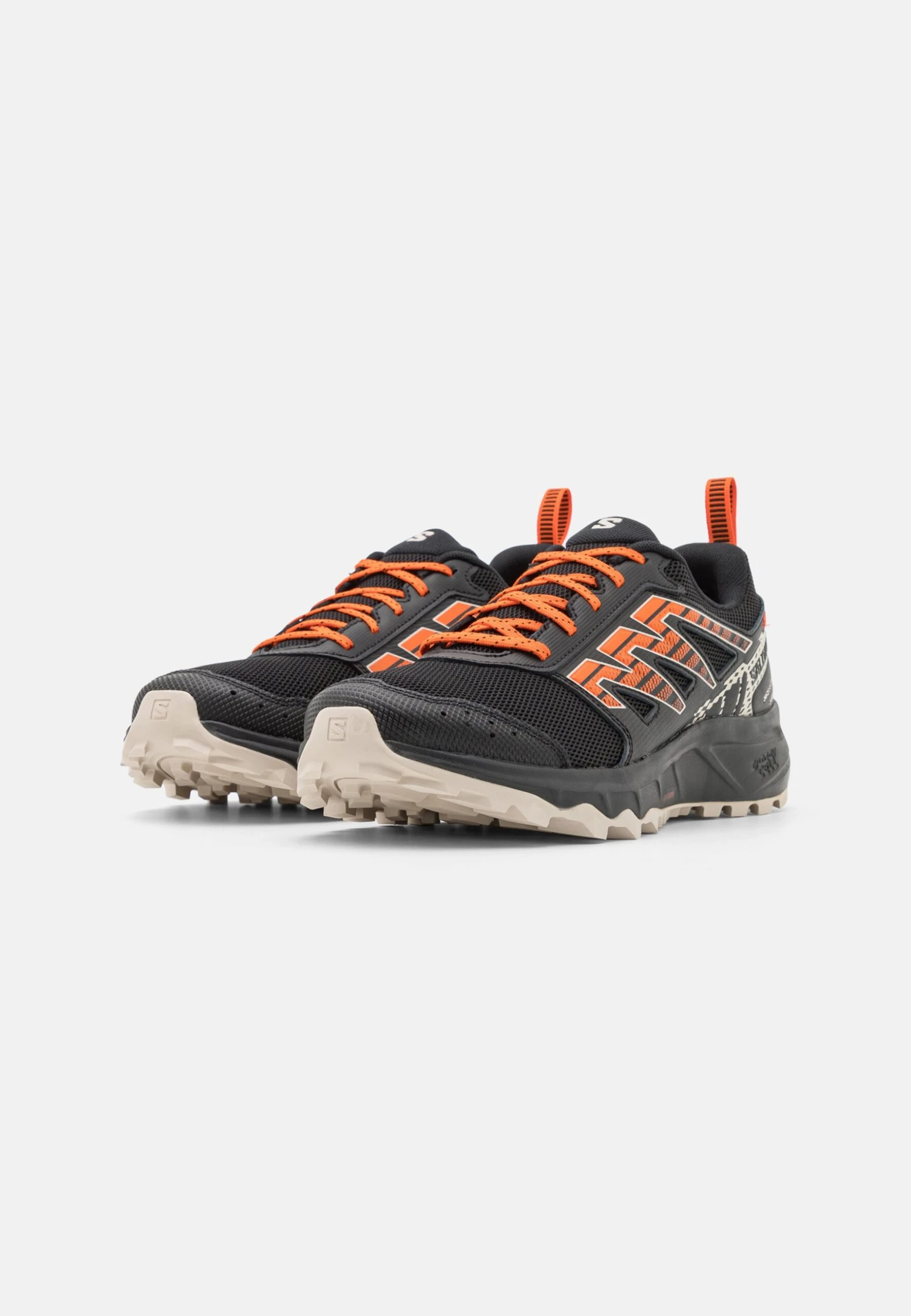 Salomon Wander - Outdoorschoenen - Black/Rainy Day/Scarlet Ibis 2 Salomon Wander - Outdoorschoenen - Black/Rainy Day/Scarlet Ibis - Afbeelding 2
