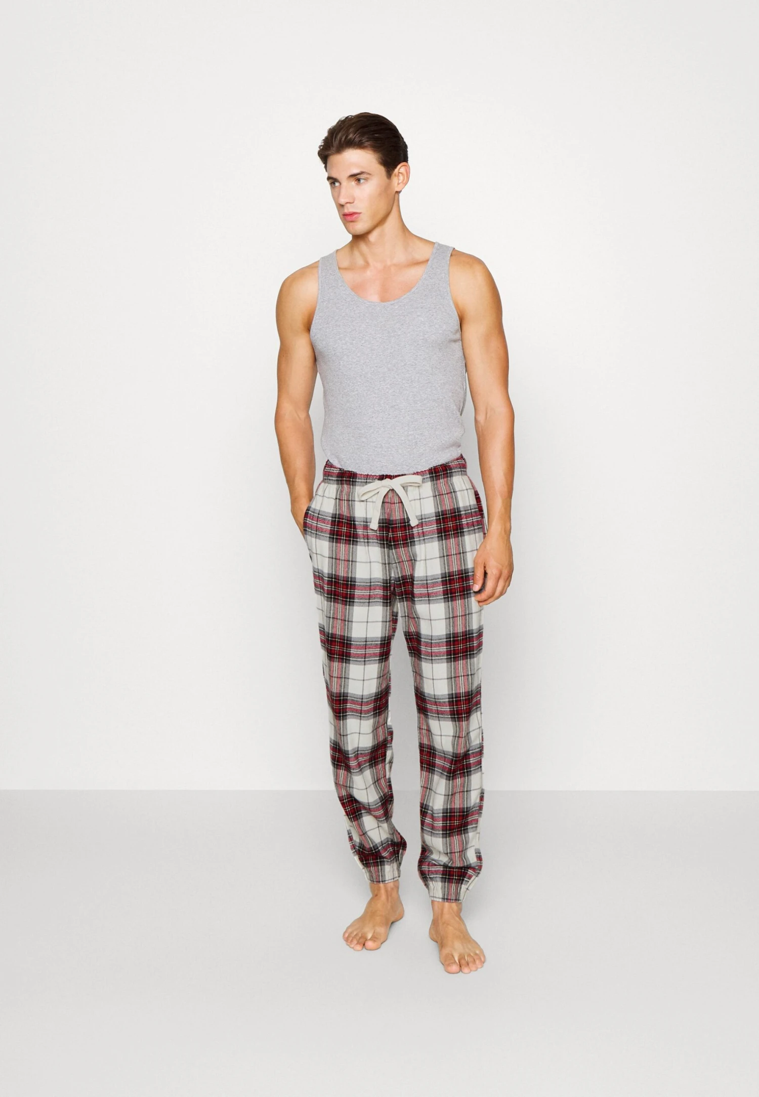 Abercrombie & Fitch Sleep Jogger - Pyjamabroek - White 2 Abercrombie & Fitch Sleep Jogger - Pyjamabroek - White - Afbeelding 2