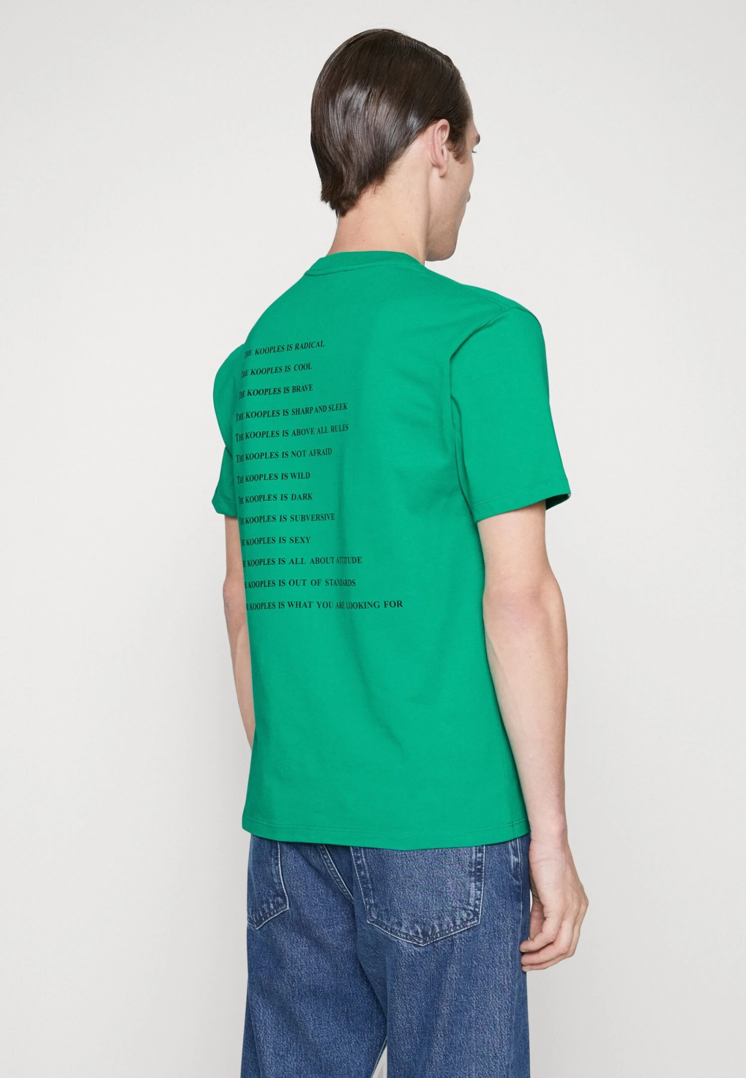 THE KOOPLES T-Shirt Print - Green 3 THE KOOPLES T-Shirt Print - Green - Afbeelding 3