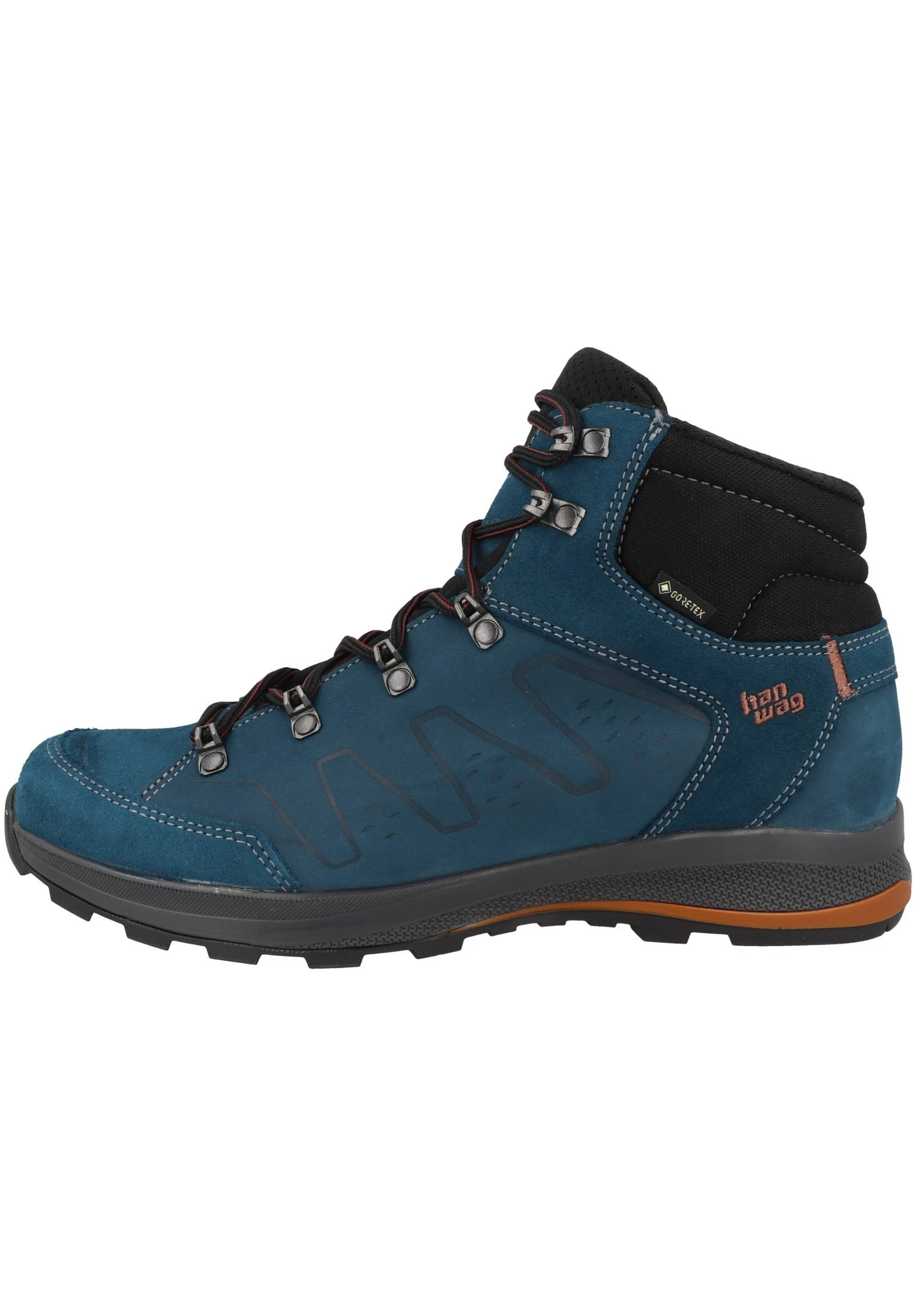 Hanwag Outdoorschoenen - Seablue Orange 1 Hanwag Outdoorschoenen - Seablue Orange