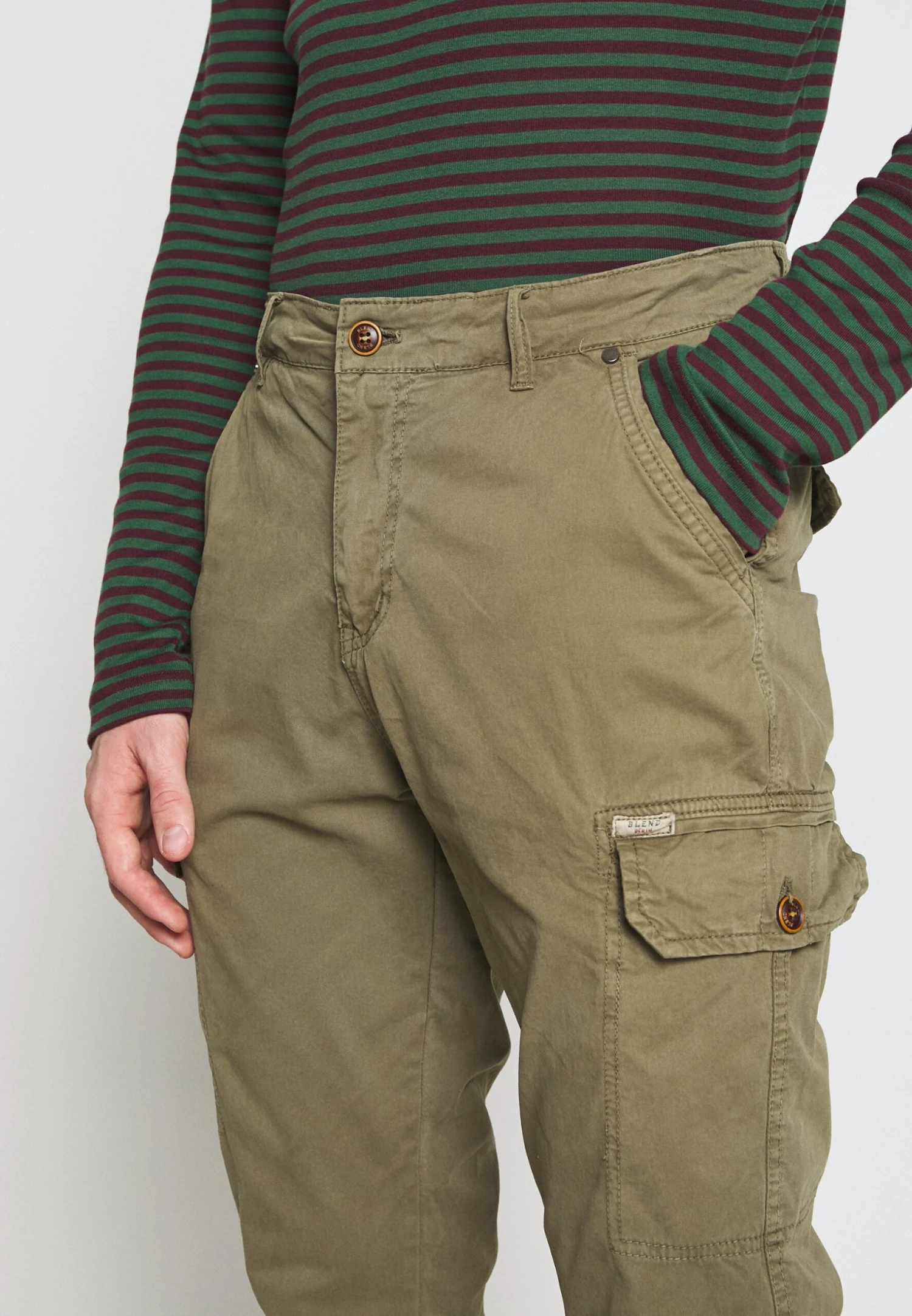 Blend Bhnan - Cargobroek - Martini Olive 4 Blend Bhnan - Cargobroek - Martini Olive - Afbeelding 4