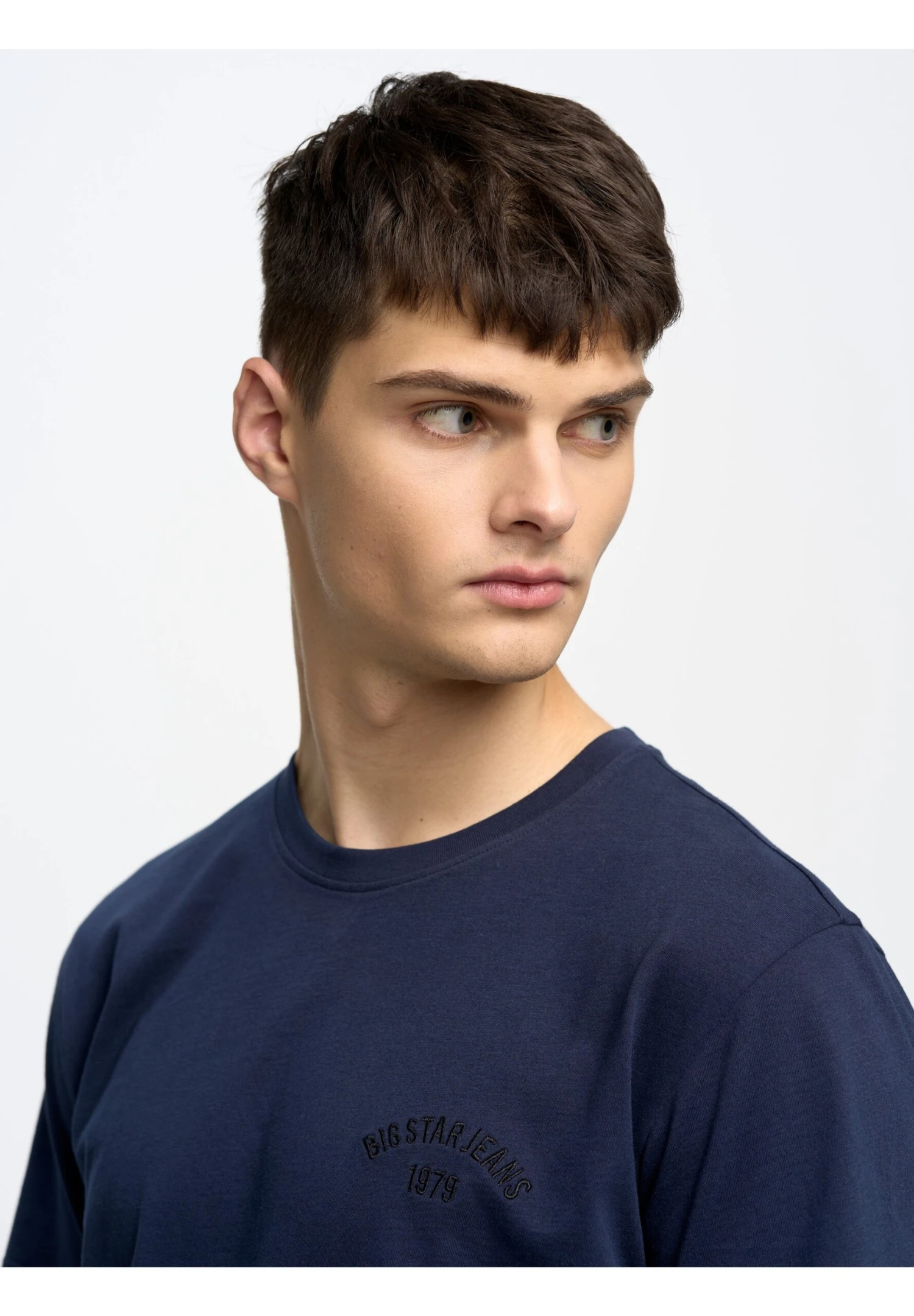 BIG STAR Vince - T-Shirt Print - Marine 3 BIG STAR Vince - T-Shirt Print - Marine - Afbeelding 3