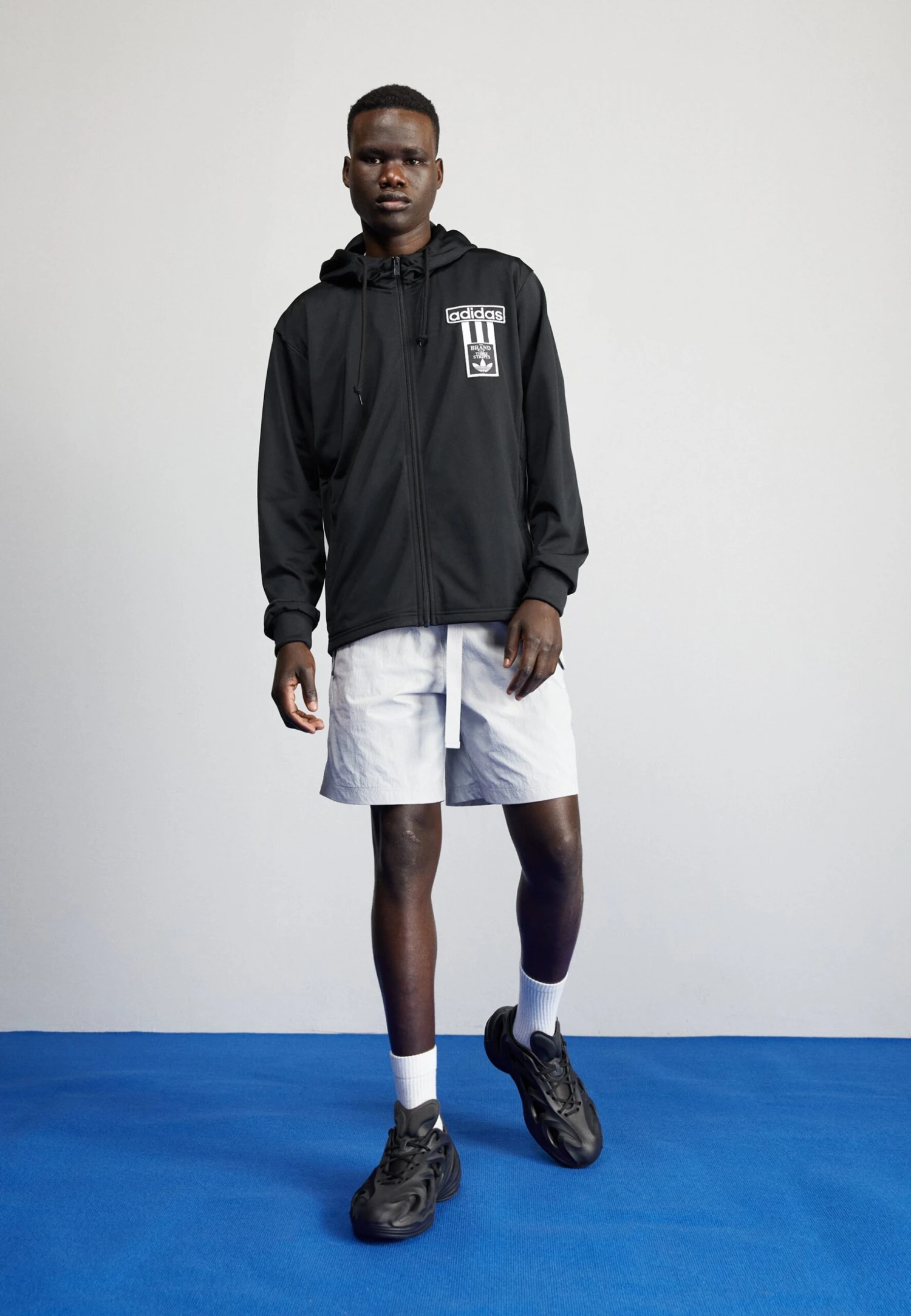 Adidas Originals Break Fz - Trainingsvest - Black 6 Adidas Originals Break Fz - Trainingsvest - Black - Afbeelding 6