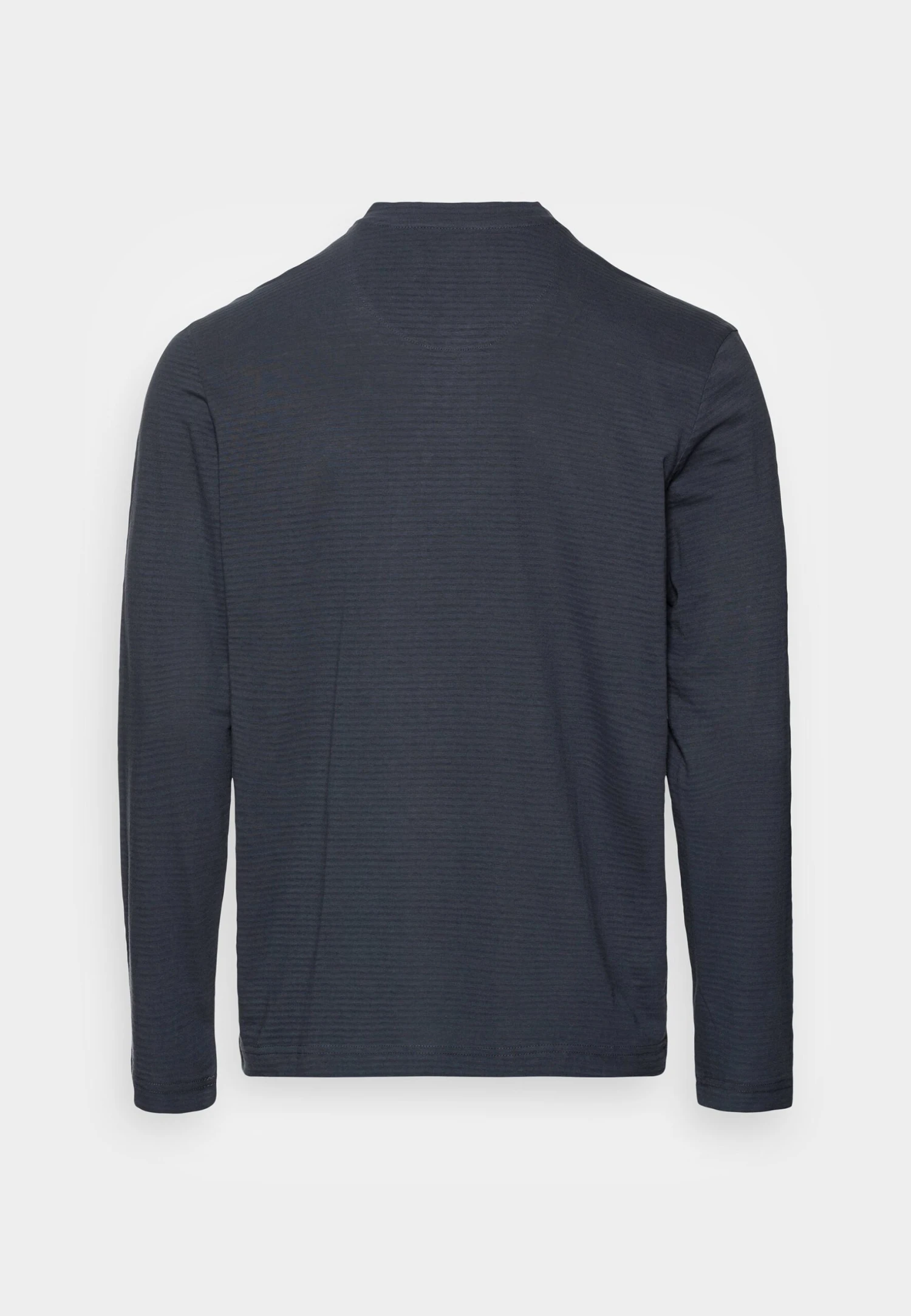 Tom Tailor Basic Longsleeve Henley - Longsleeve - Blue/Grey 2 Tom Tailor Basic Longsleeve Henley - Longsleeve - Blue/Grey - Afbeelding 2