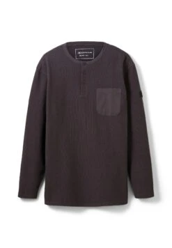 TOM TAILOR Denim Henley- Longsleeve - Coal Grey -Next Verkoopwinkel cb7df0bcfaf04ab4a29a168aee80bf72