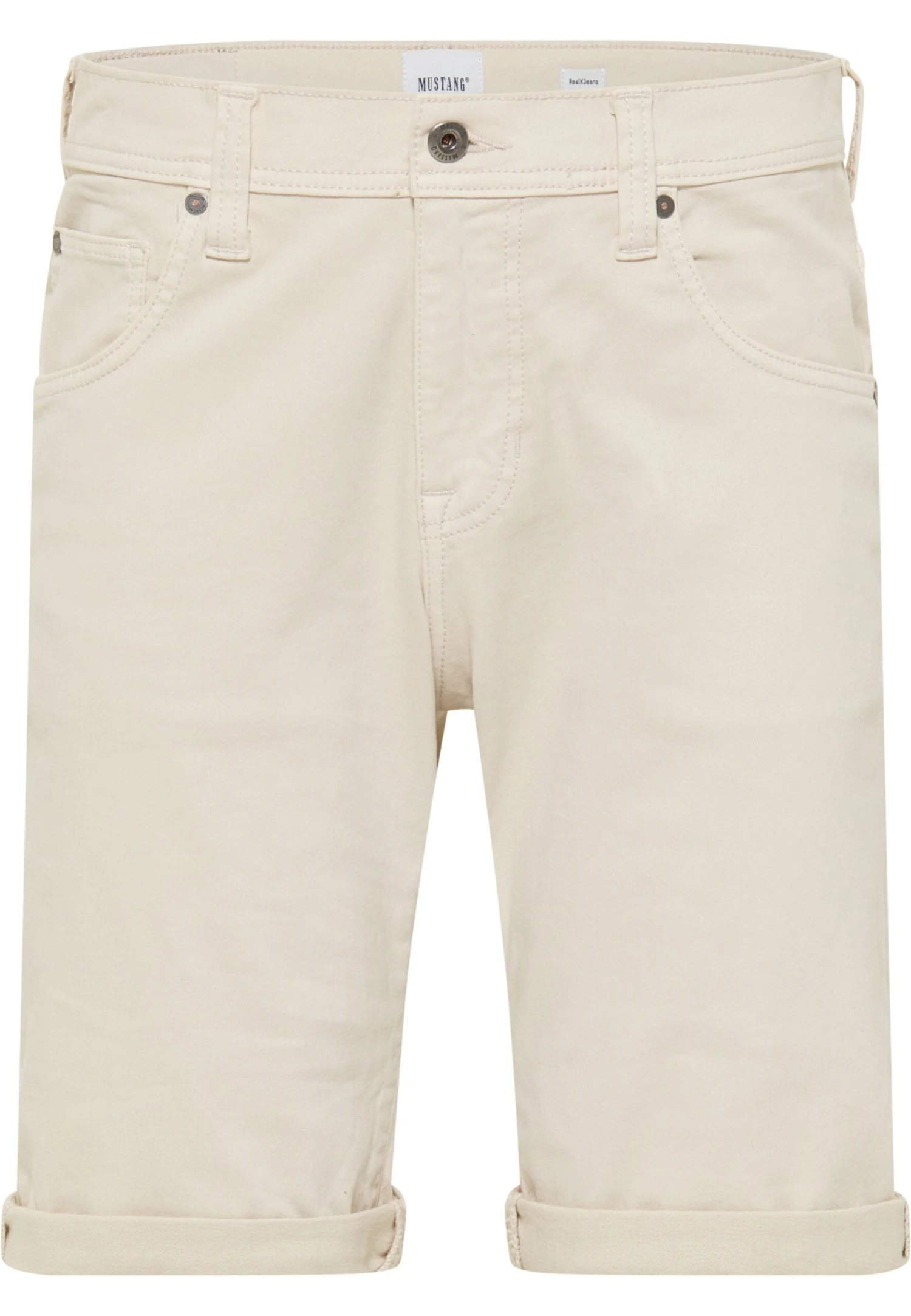 Mustang Style Chicago Z - Jeansshort - Natur 4 Mustang Style Chicago Z - Jeansshort - Natur - Afbeelding 4
