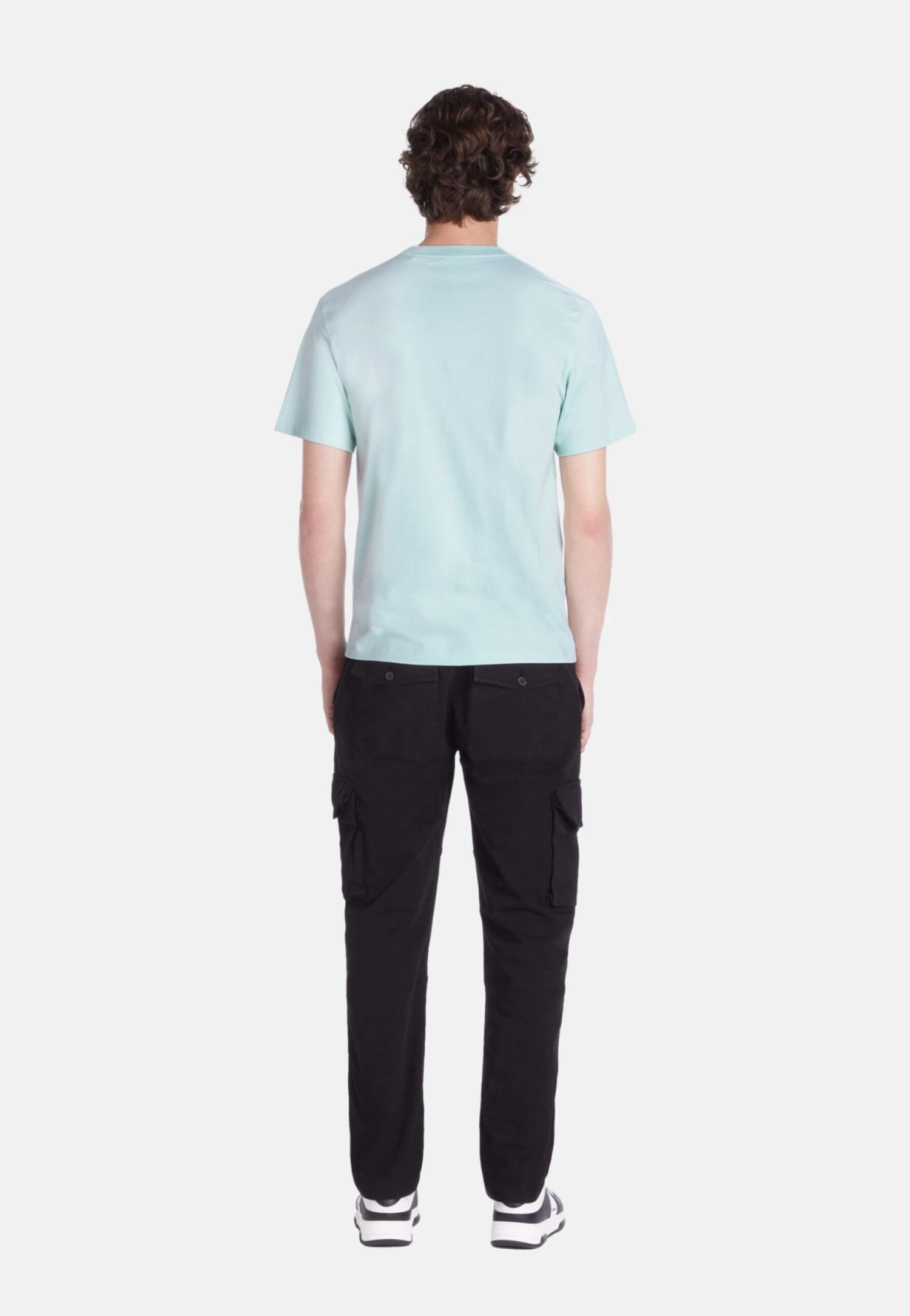 THE KOOPLES Avec Logo En Manches Courtes - T-Shirt Basic - Ocean 3 THE KOOPLES Avec Logo En Manches Courtes - T-Shirt Basic - Ocean - Afbeelding 3