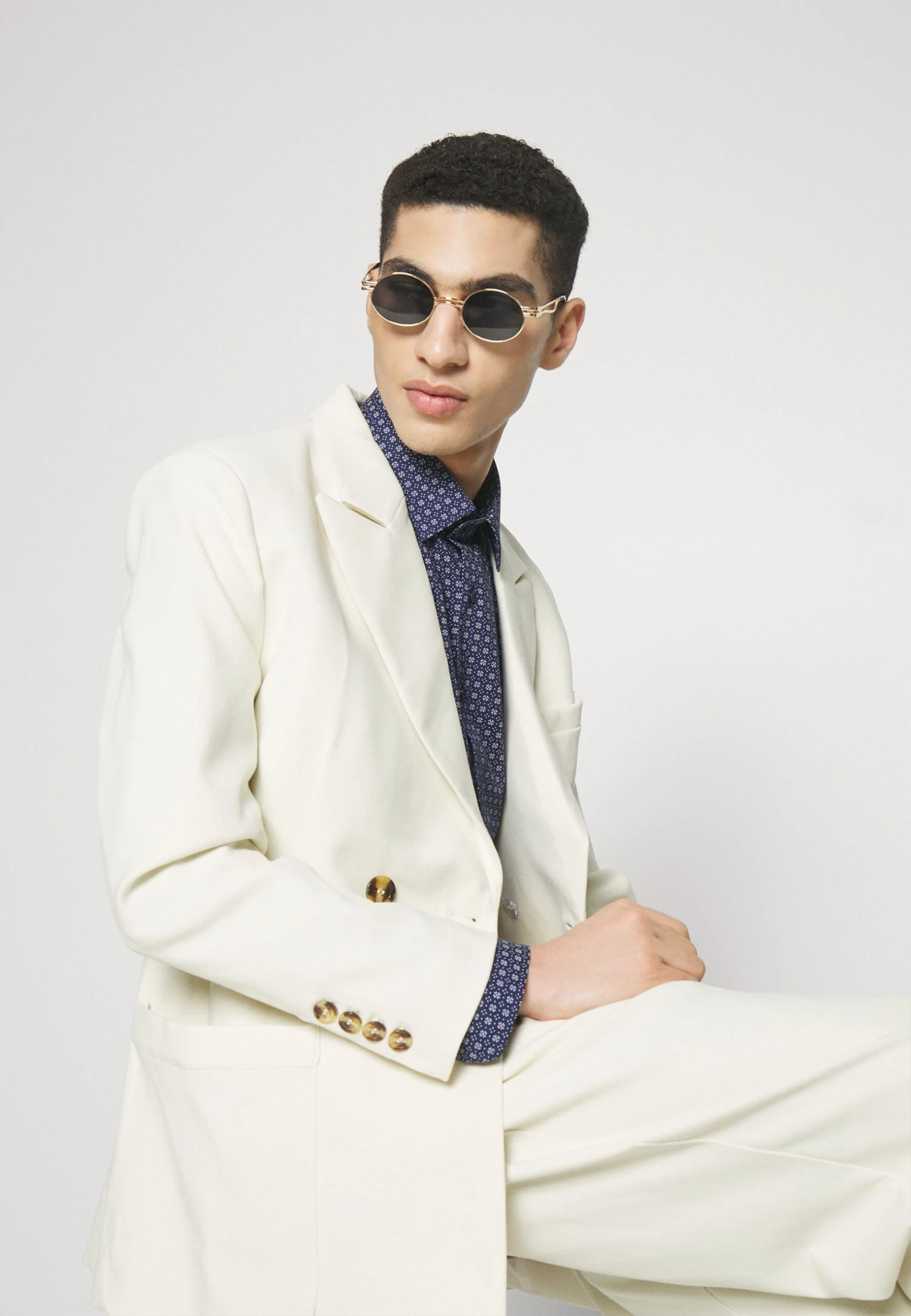 Double Breasted - Colbert - Cream 4 Double Breasted - Colbert - Cream - Afbeelding 4