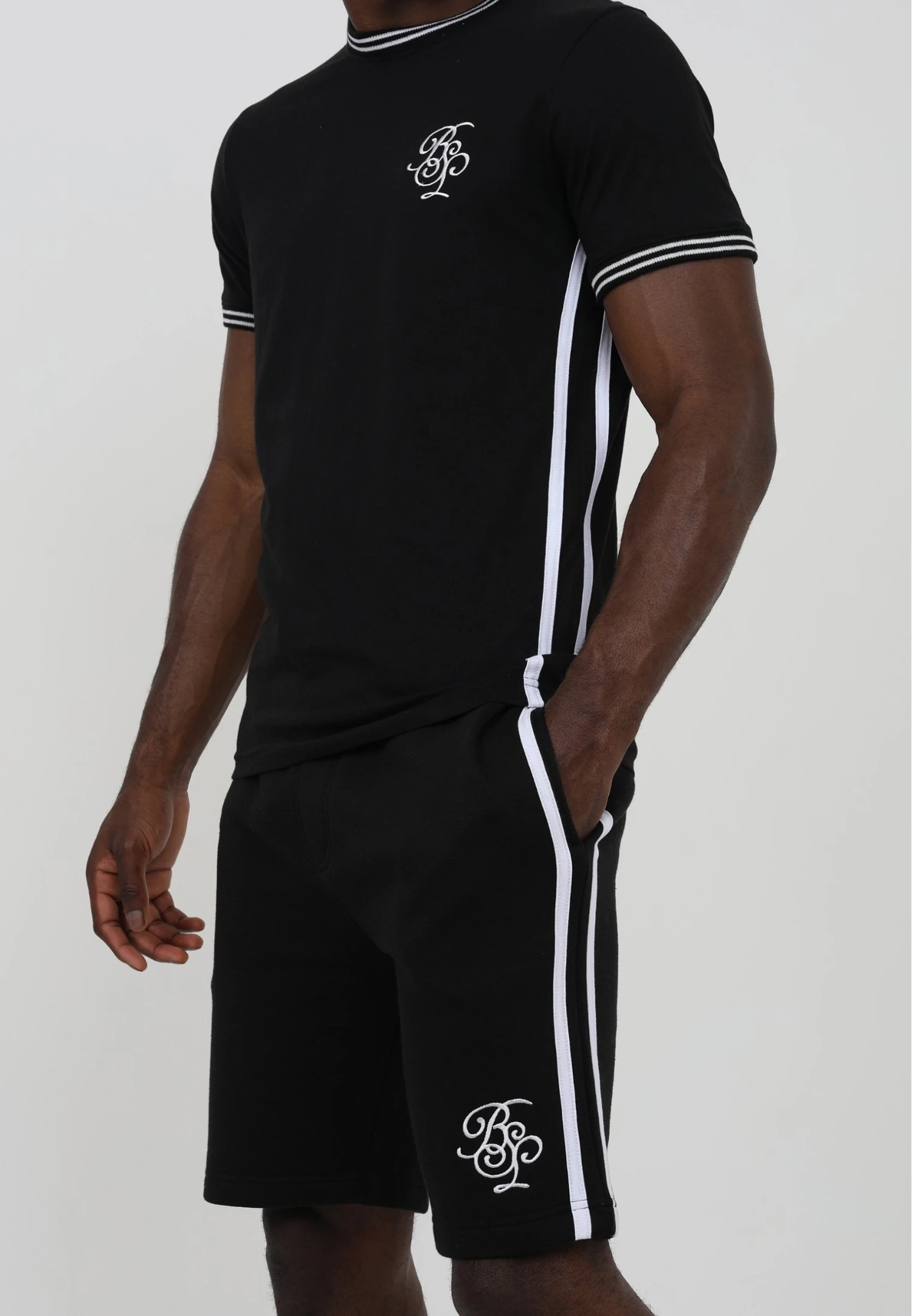 BRAVE SOUL Mset Flexford Gdp - Shorts - Black 1 BRAVE SOUL Mset Flexford Gdp - Shorts - Black