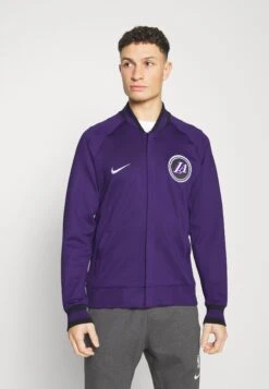 Nike Performance Nba Los Angeles Lakers City Edition Showtime Jacket - Fanartikel - Ink/White