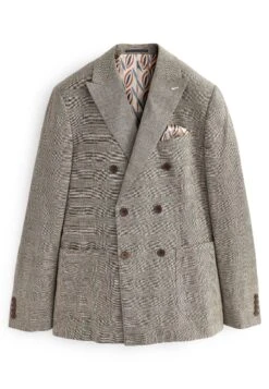 Next Nova Fides Check Double Breasted - Blazer - Taupe Brown 10 Next Nova Fides Check Double Breasted - Blazer - Taupe Brown -Next Verkoopwinkel cceb58eb6b184166a9544b1917a10b89