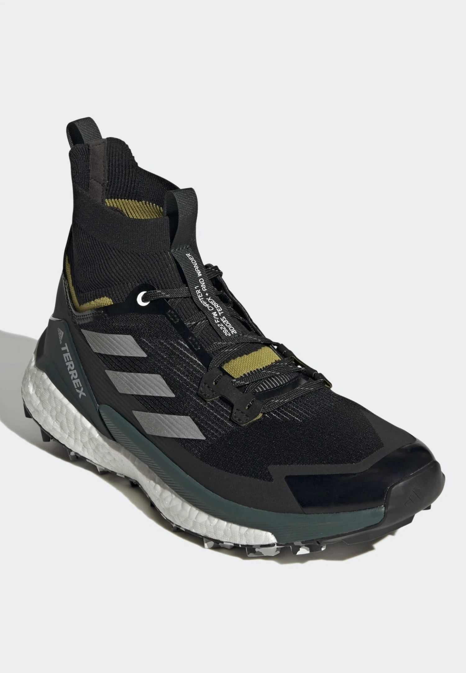 Adidas Sportswear Terrex X And Wander Free Hiker 2.0 Hiking - Outdoorschoenen - Core Black/Matte Silver/Pulse Olive 2 Adidas Sportswear Terrex X And Wander Free Hiker 2.0 Hiking - Outdoorschoenen - Core Black/Matte Silver/Pulse Olive - Afbeelding 2