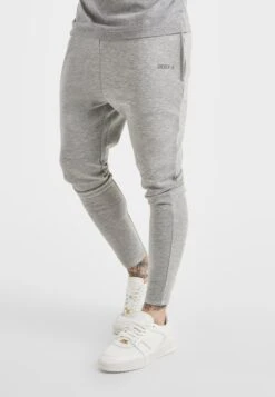 SikSilk Basic- Trainingsbroek - Grey Marl