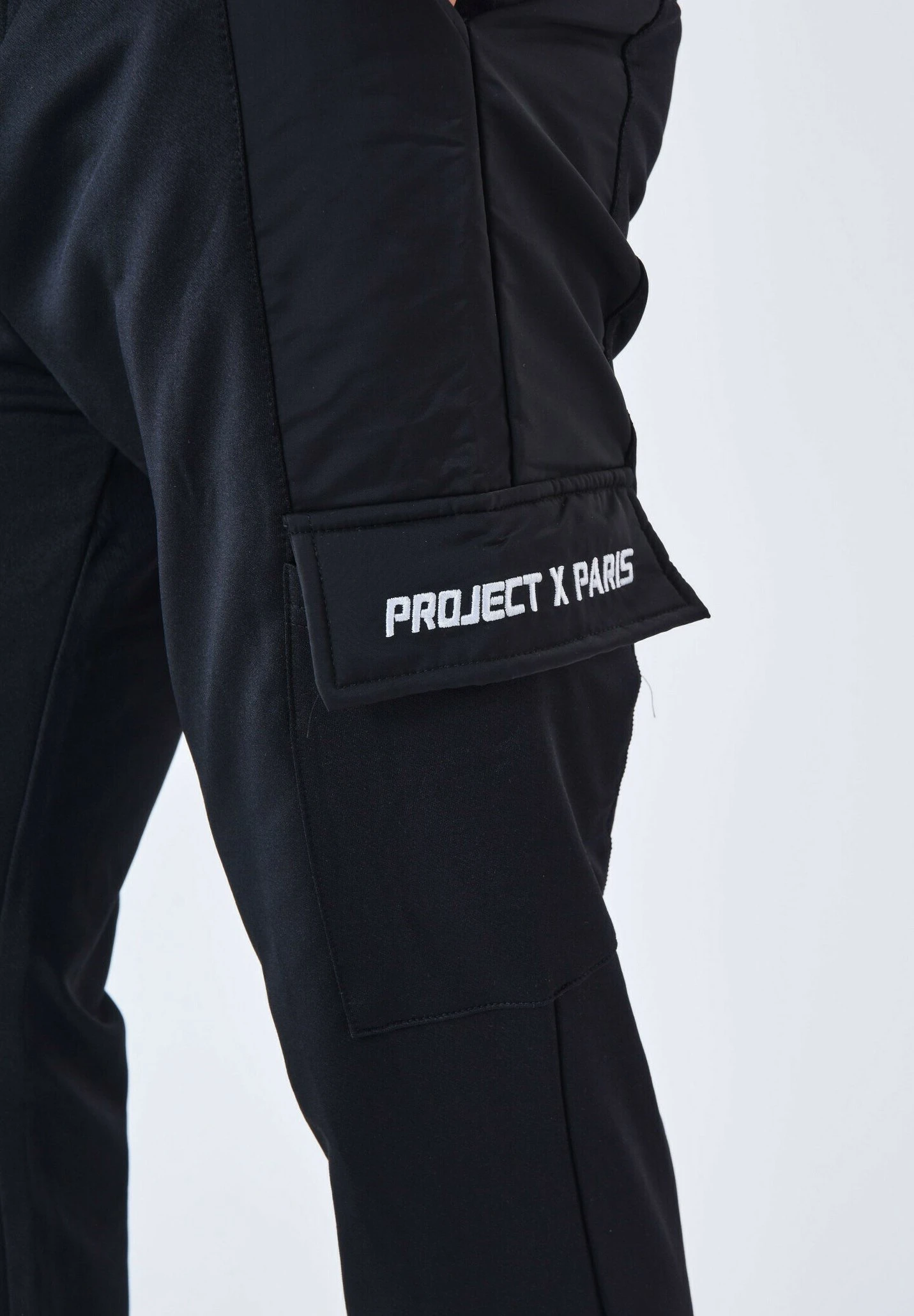 Bas De Jogging Style Uni - Cargobroek - Noir 4 Bas De Jogging Style Uni - Cargobroek - Noir - Afbeelding 4