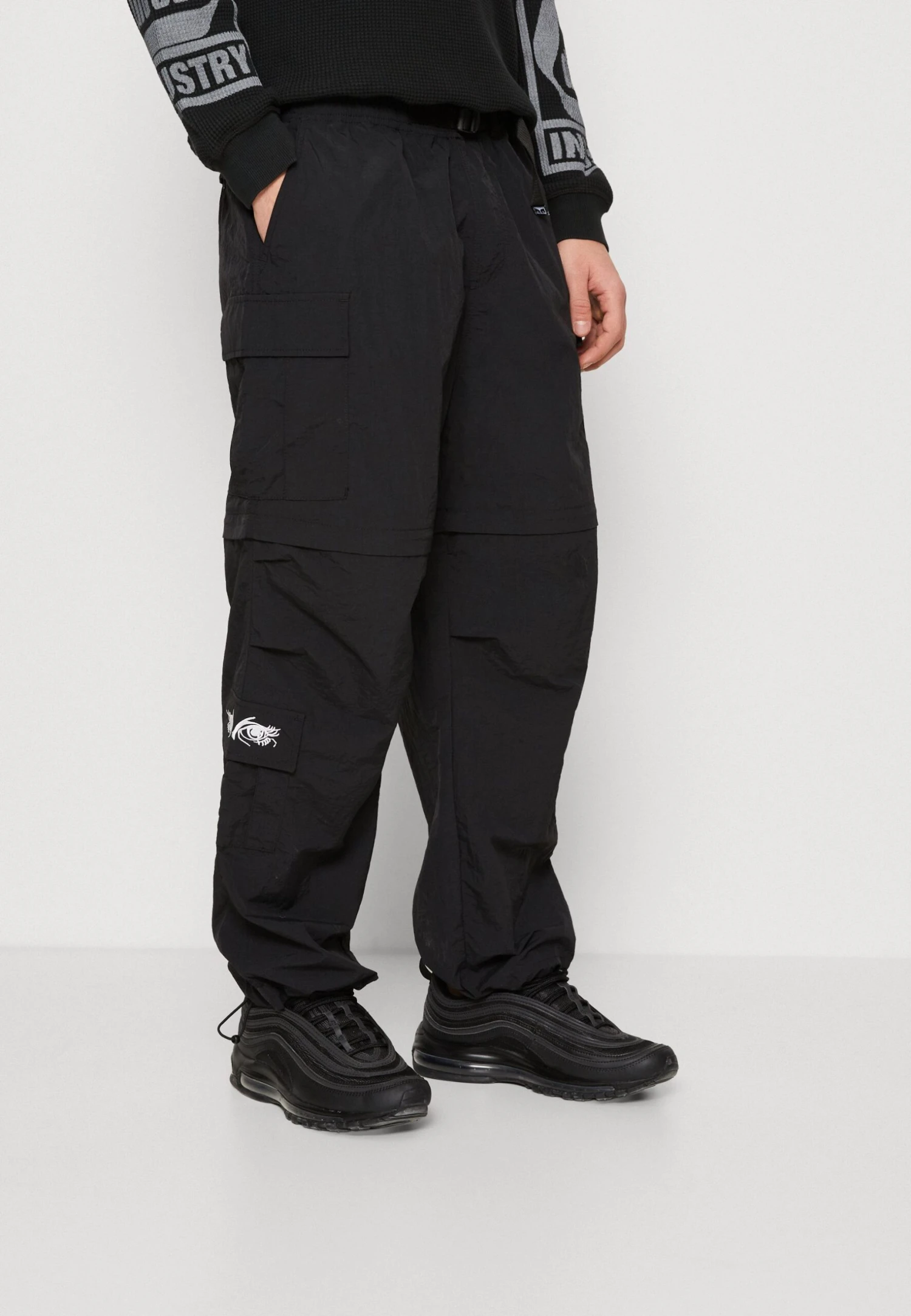 Obey Clothing Rapture Zip Off Pant Unisex - Cargobroek - Black 1 Obey Clothing Rapture Zip Off Pant Unisex - Cargobroek - Black