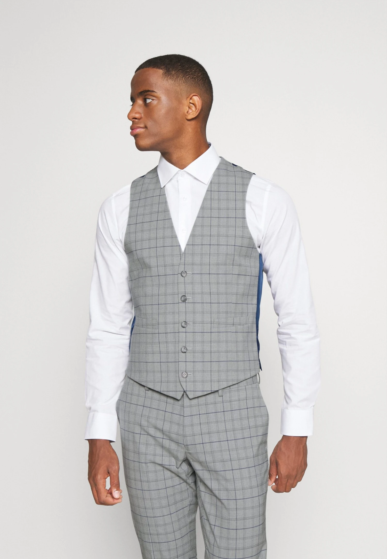 The Fashion Suit Piece Check - Kostuum - Grey 5 The Fashion Suit Piece Check - Kostuum - Grey - Afbeelding 5