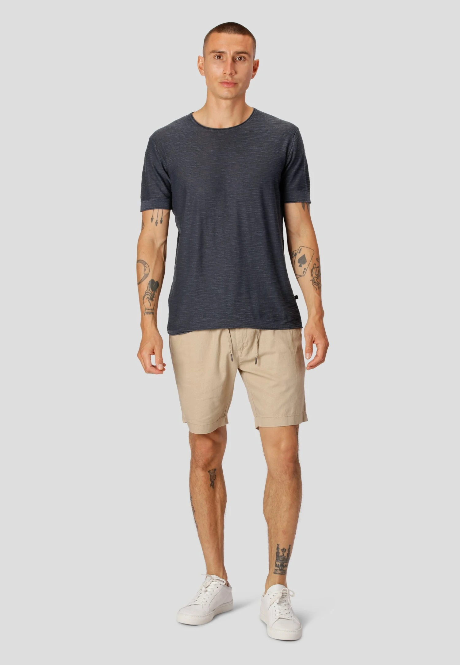 Barcelona- Shorts - Khaki 2 Barcelona- Shorts - Khaki - Afbeelding 2