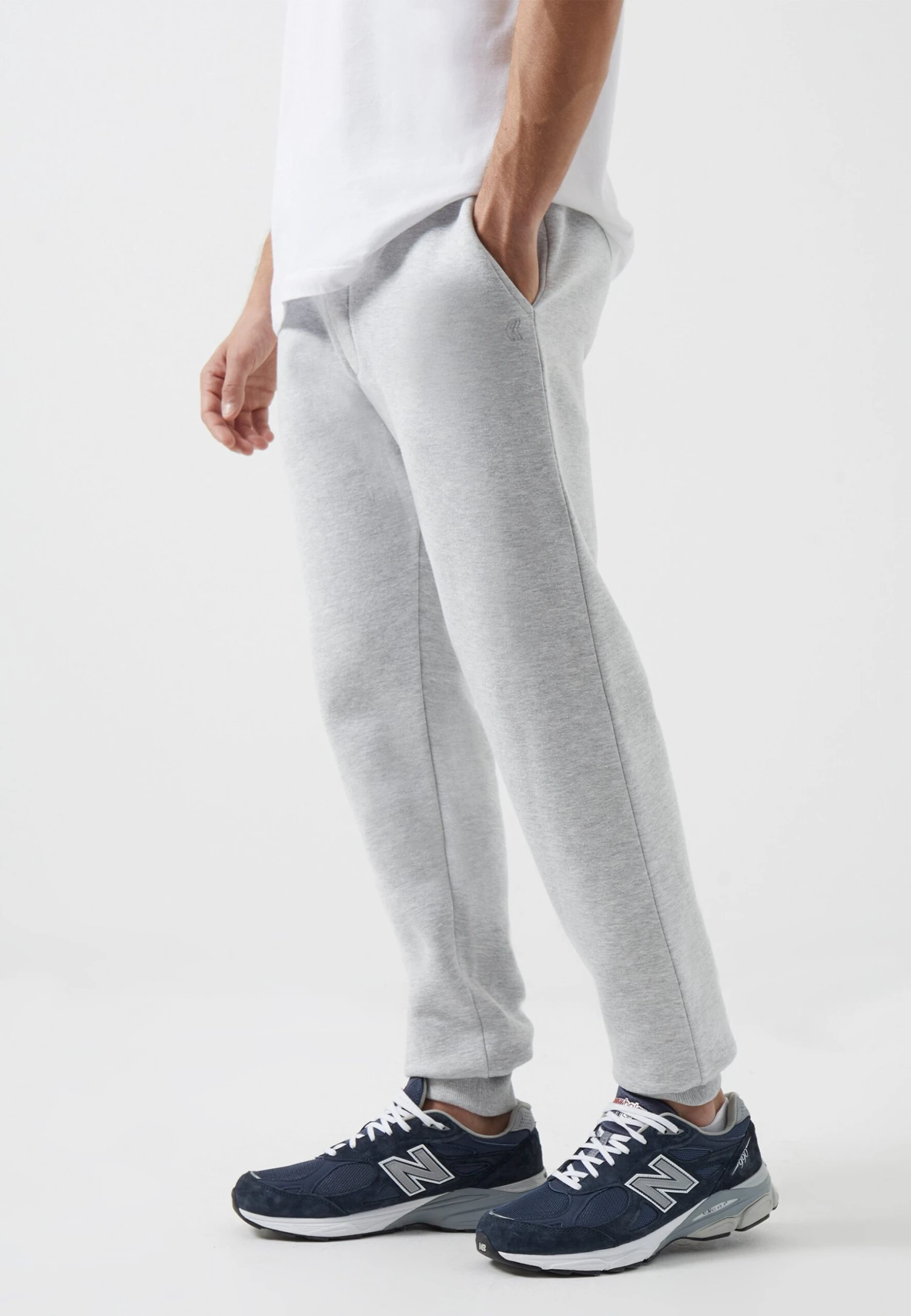 French Connection Trainingsbroek - Lgt Grey Marl 5 French Connection Trainingsbroek - Lgt Grey Marl - Afbeelding 5