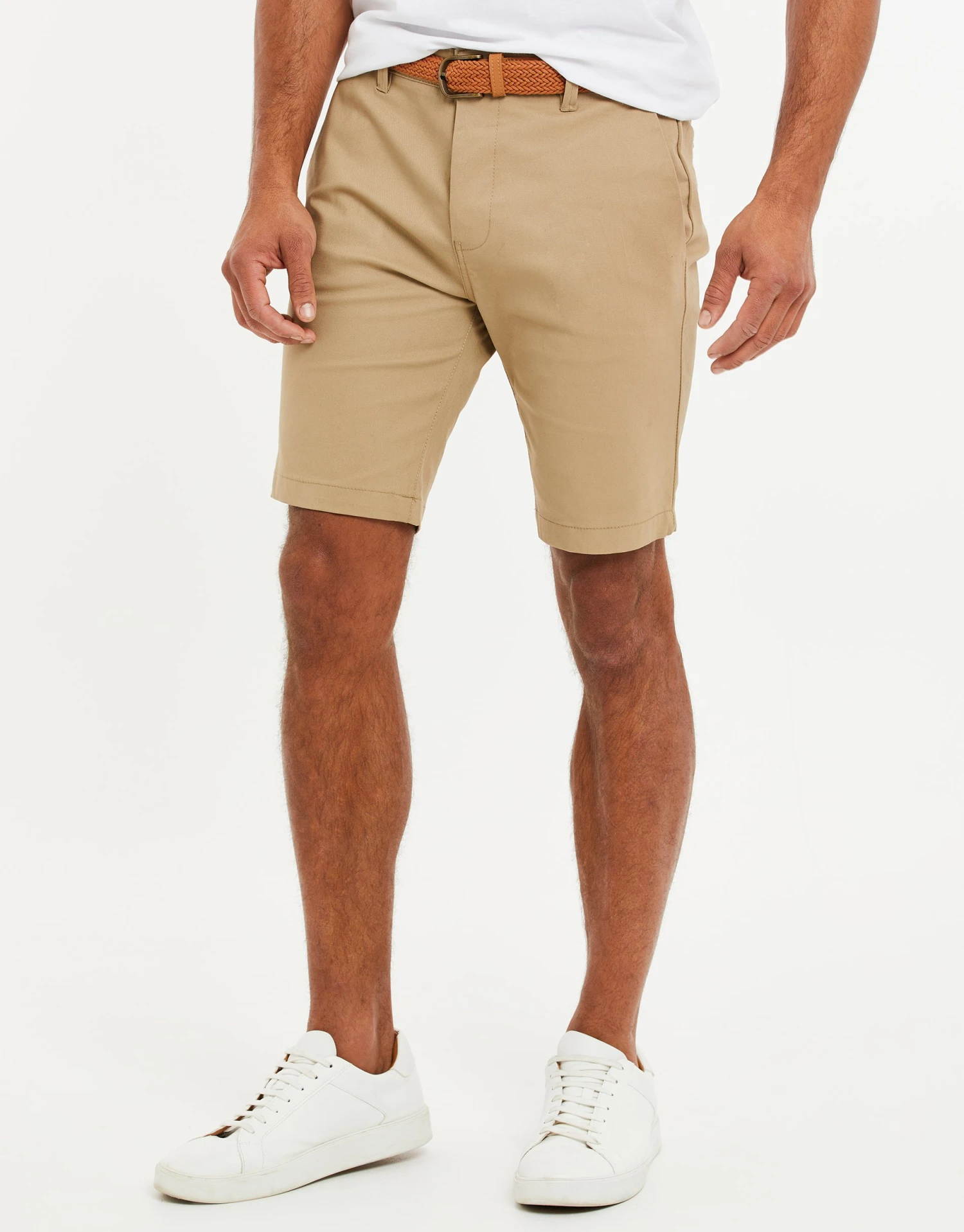 Threadbare Thbconta - Shorts - Stone 1 Threadbare Thbconta - Shorts - Stone