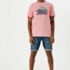 Garcia T-Shirt Print - Bright Coral -Next Verkoopwinkel d2bf3602a9764694a72b50486b80435f