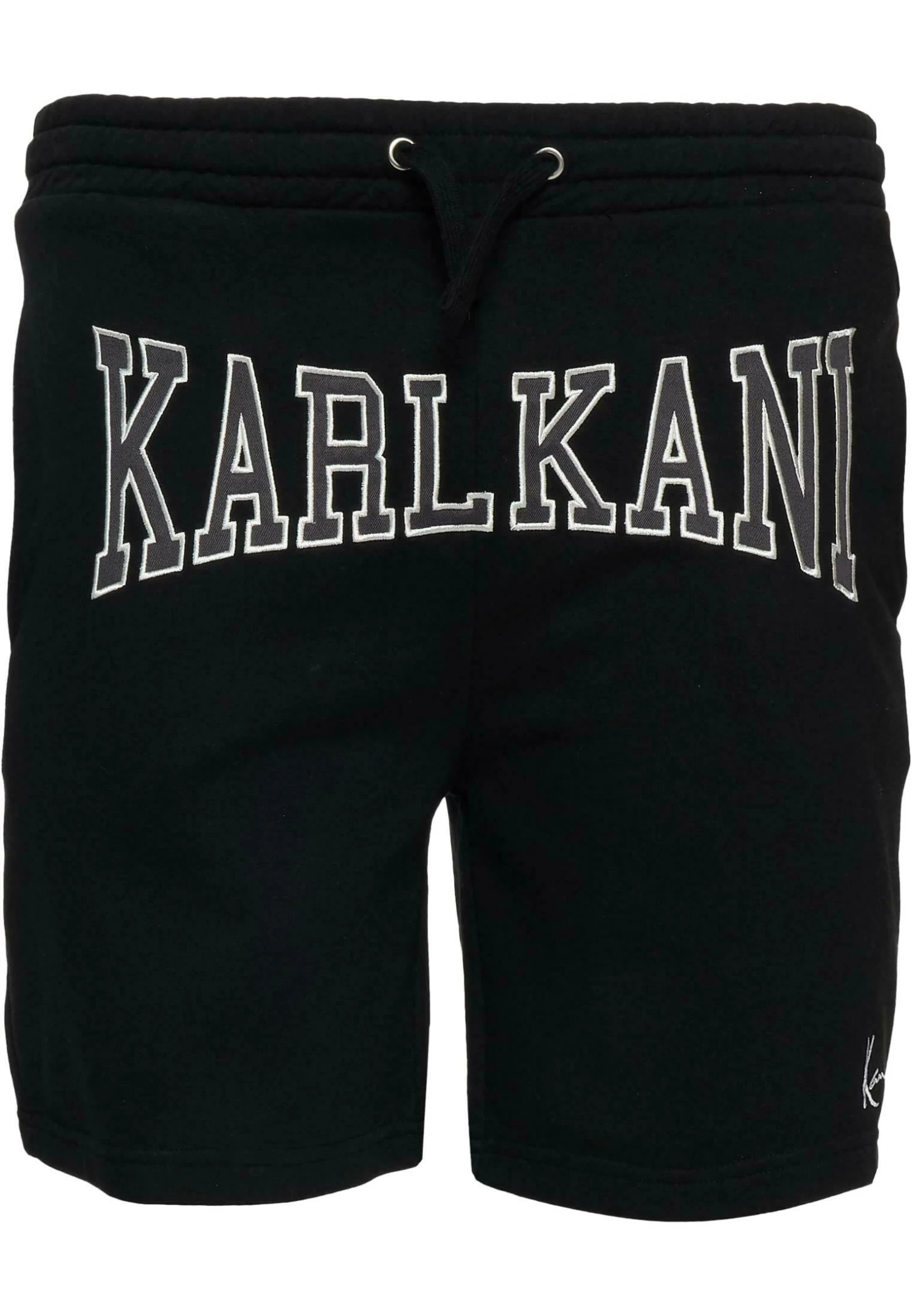 URBAN CLASSICS Herren Km232-006-2 Kk College Signature- Shorts - Black 4 URBAN CLASSICS Herren Km232-006-2 Kk College Signature- Shorts - Black - Afbeelding 4