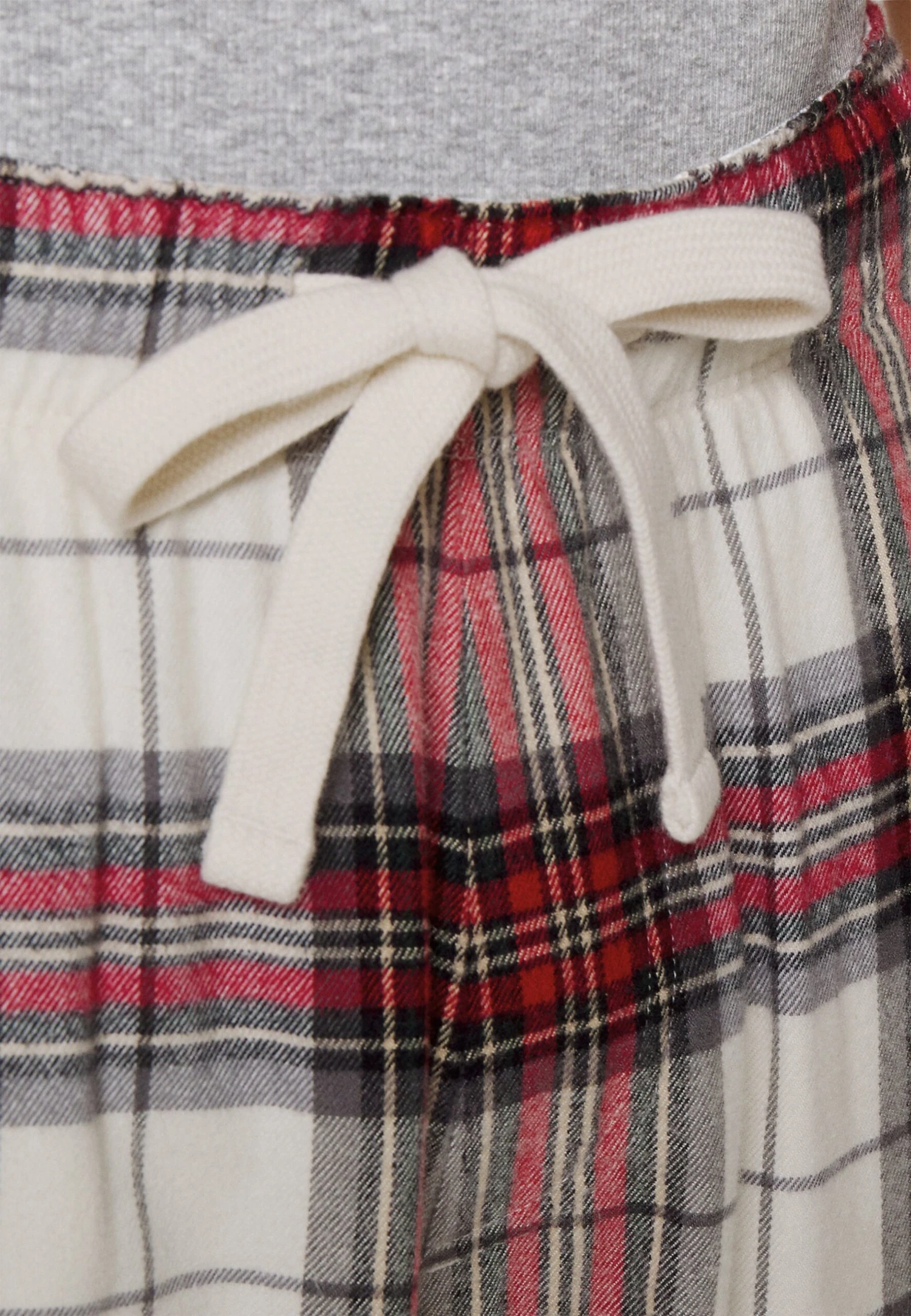 Abercrombie & Fitch Sleep Jogger - Pyjamabroek - White 4 Abercrombie & Fitch Sleep Jogger - Pyjamabroek - White - Afbeelding 4