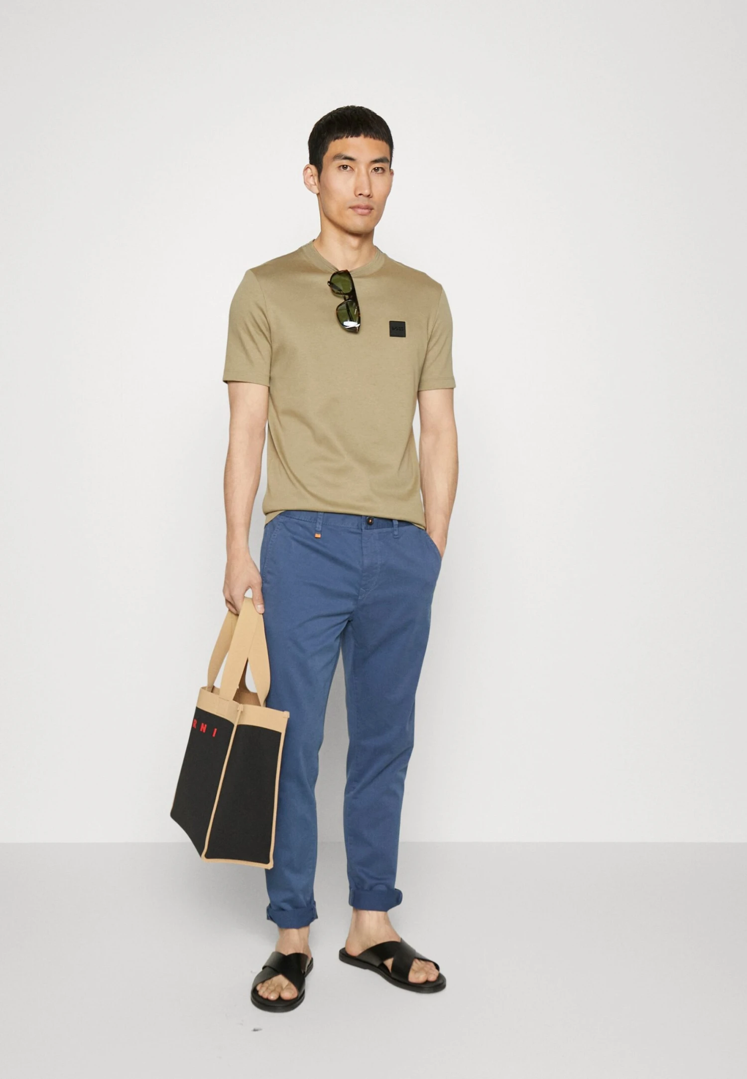 Boss Chino Pant Tapered - Chino - Open Blue 2 Boss Chino Pant Tapered - Chino - Open Blue - Afbeelding 2