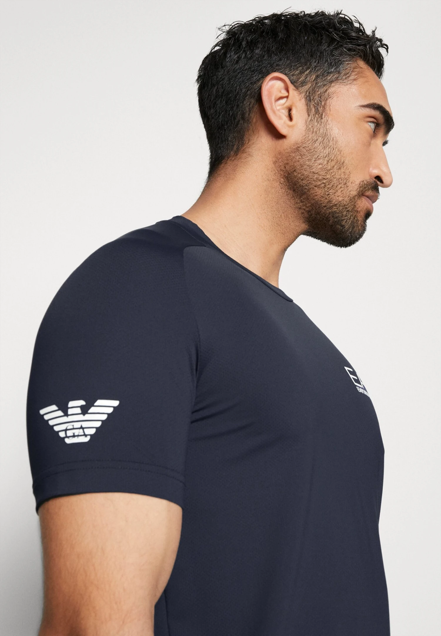 EA7 Emporio Armani Tennis Pro Tee - Sport T-Shirt - Navy Blue 5 EA7 Emporio Armani Tennis Pro Tee - Sport T-Shirt - Navy Blue - Afbeelding 5