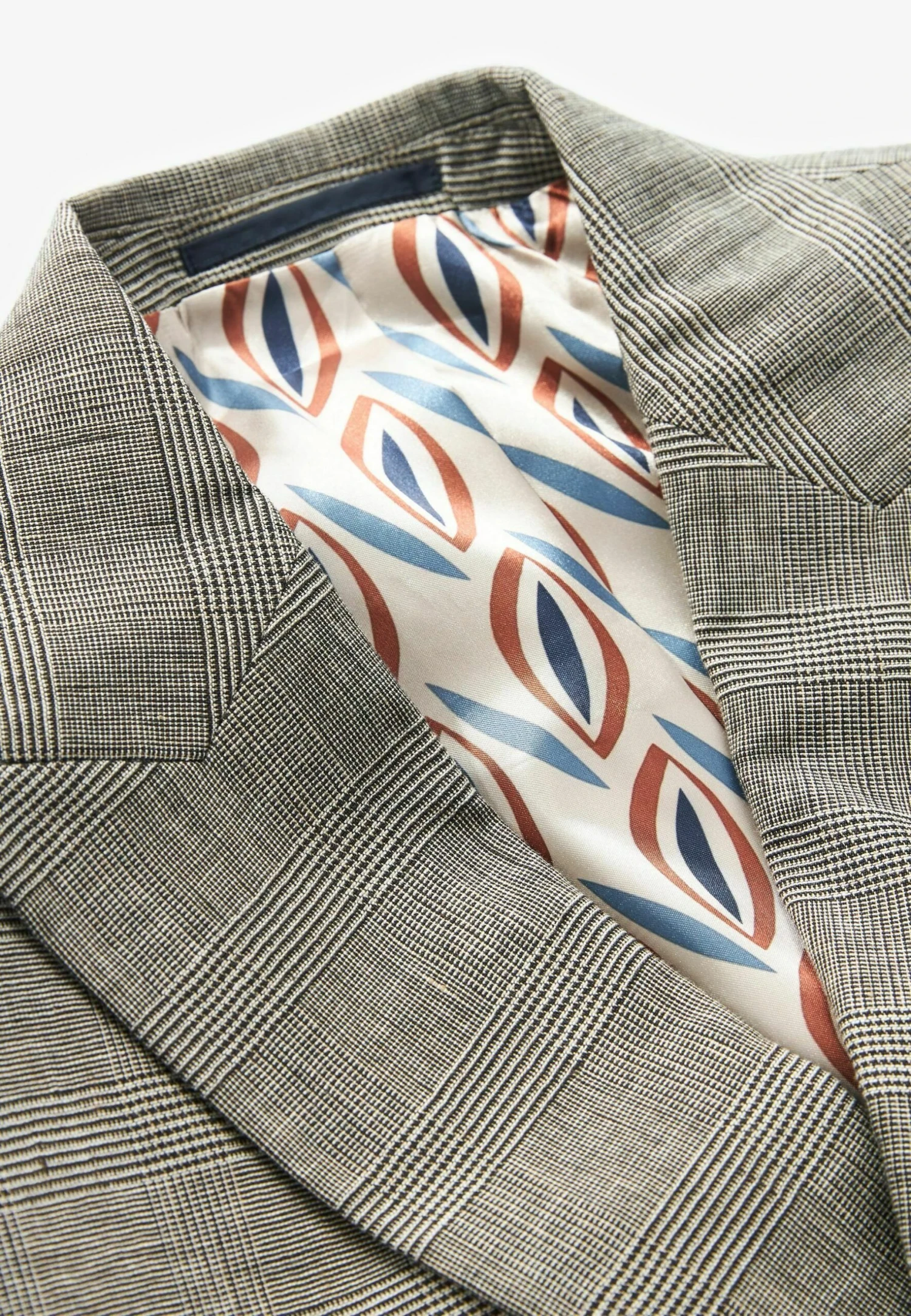 Next Nova Fides Check Double Breasted - Blazer - Taupe Brown 6 Next Nova Fides Check Double Breasted - Blazer - Taupe Brown - Afbeelding 6